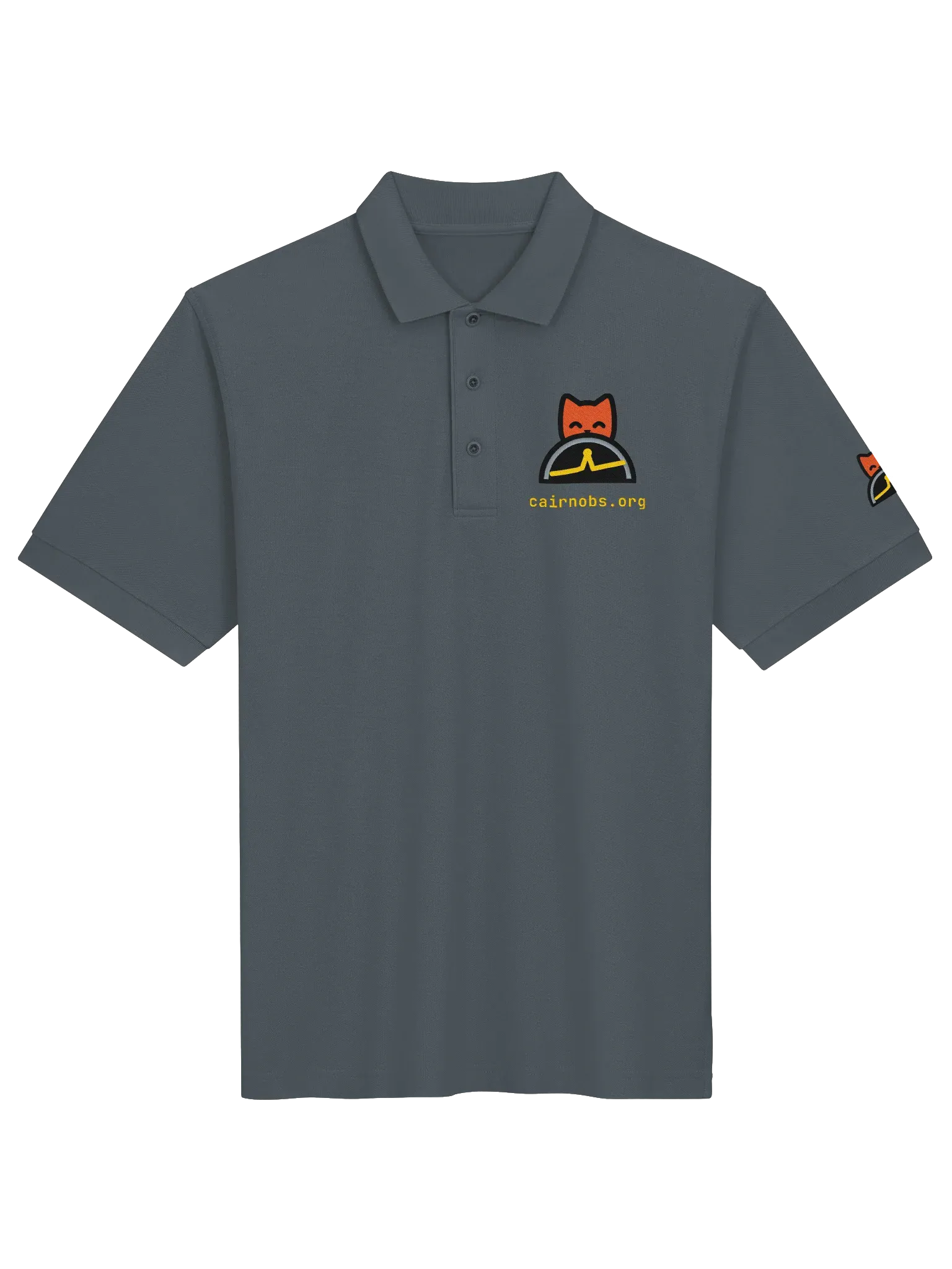 Cairn OBS Polo, Steel Grey, photo 1 of 6
