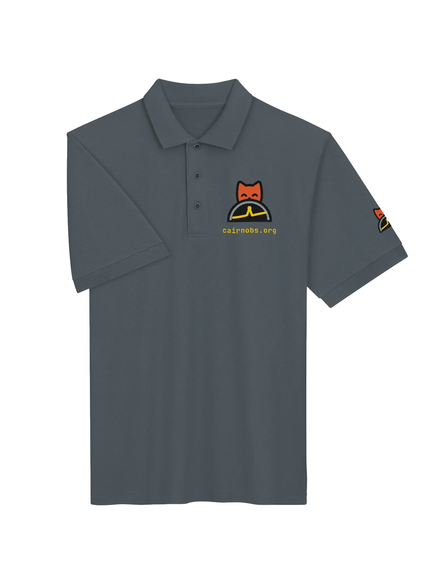 Cairn OBS Polo, Steel Grey, photo 3 of 6