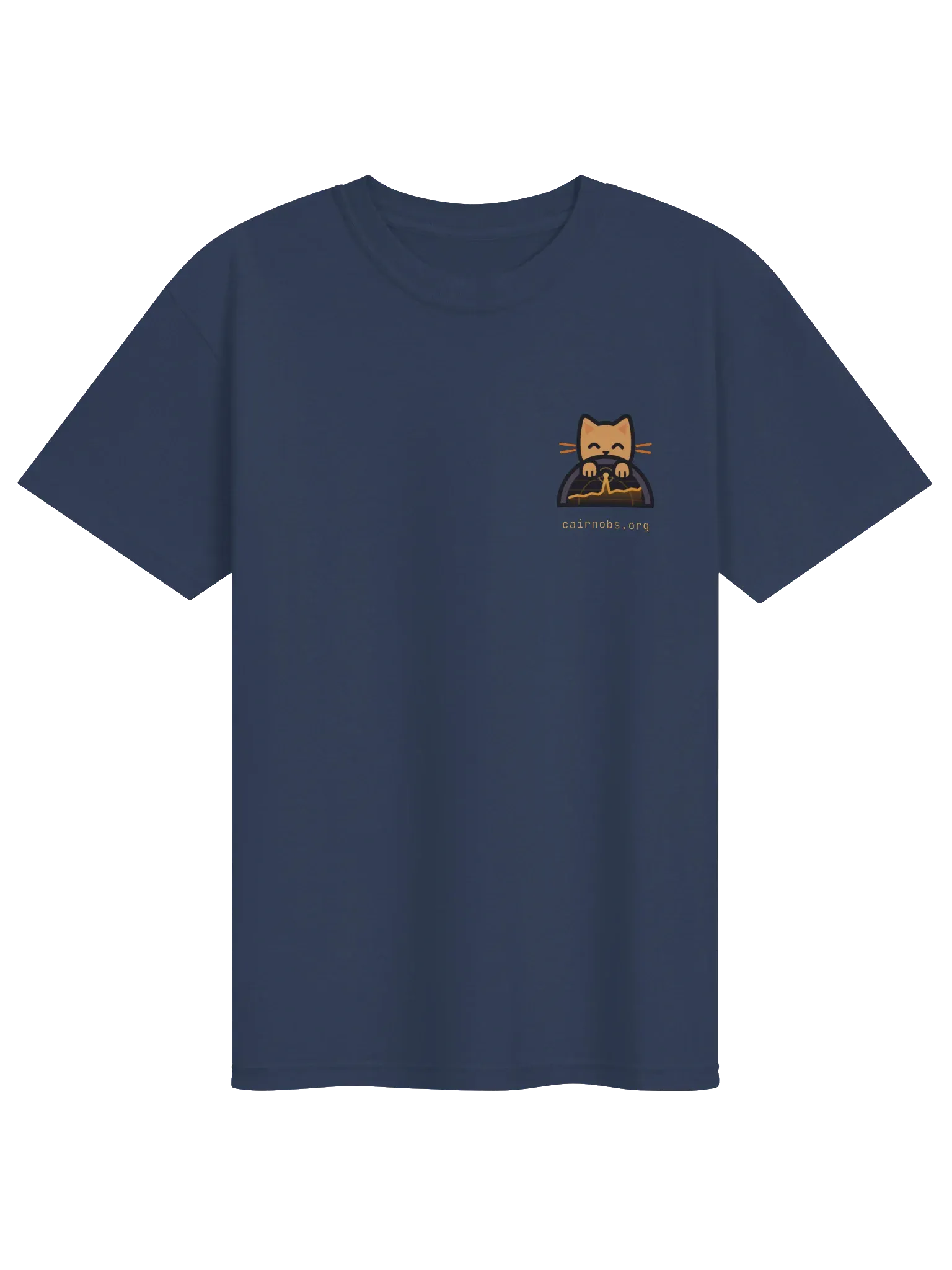 Cairn OBS T-Shirt, True Navy, photo 1 of 6