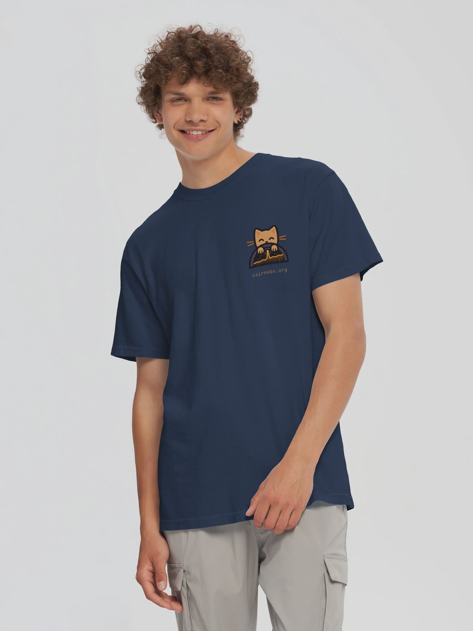 Cairn OBS T-Shirt, True Navy, photo 5 of 6