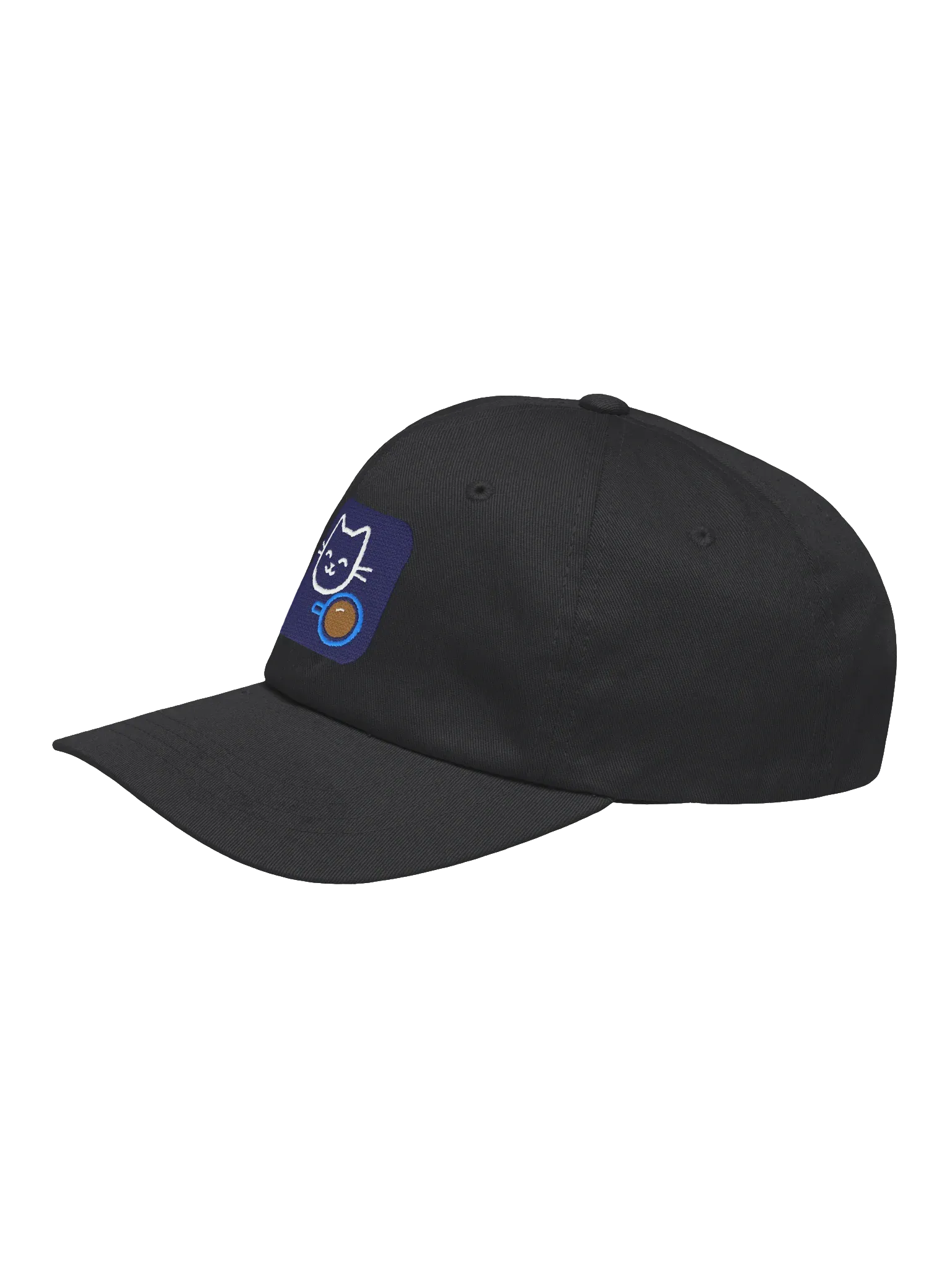 Coffey Labs Dad Hat, Black, photo 3 of 6