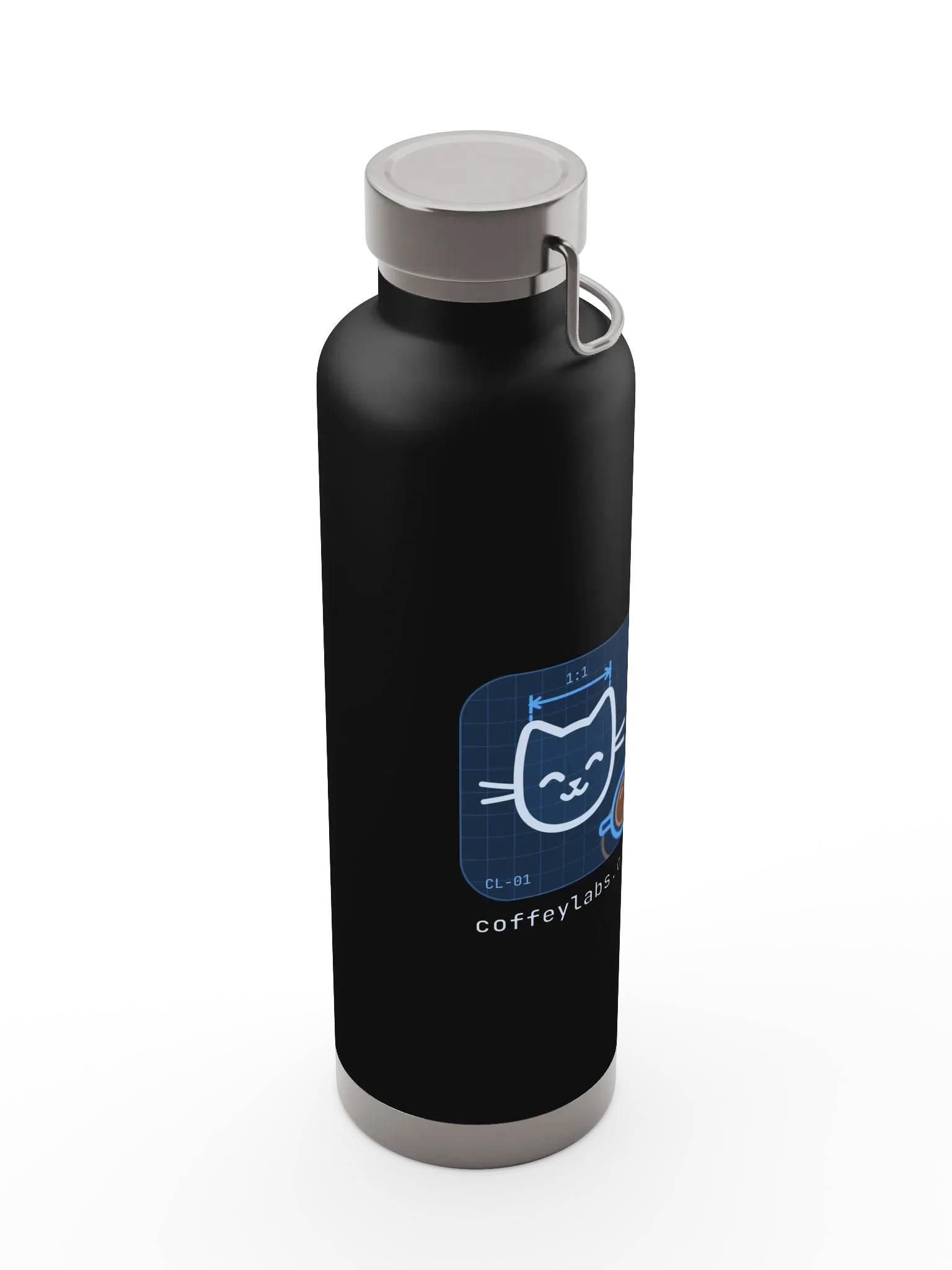 Coffey Labs Insulated Bottle, Black, photo 6 of 6