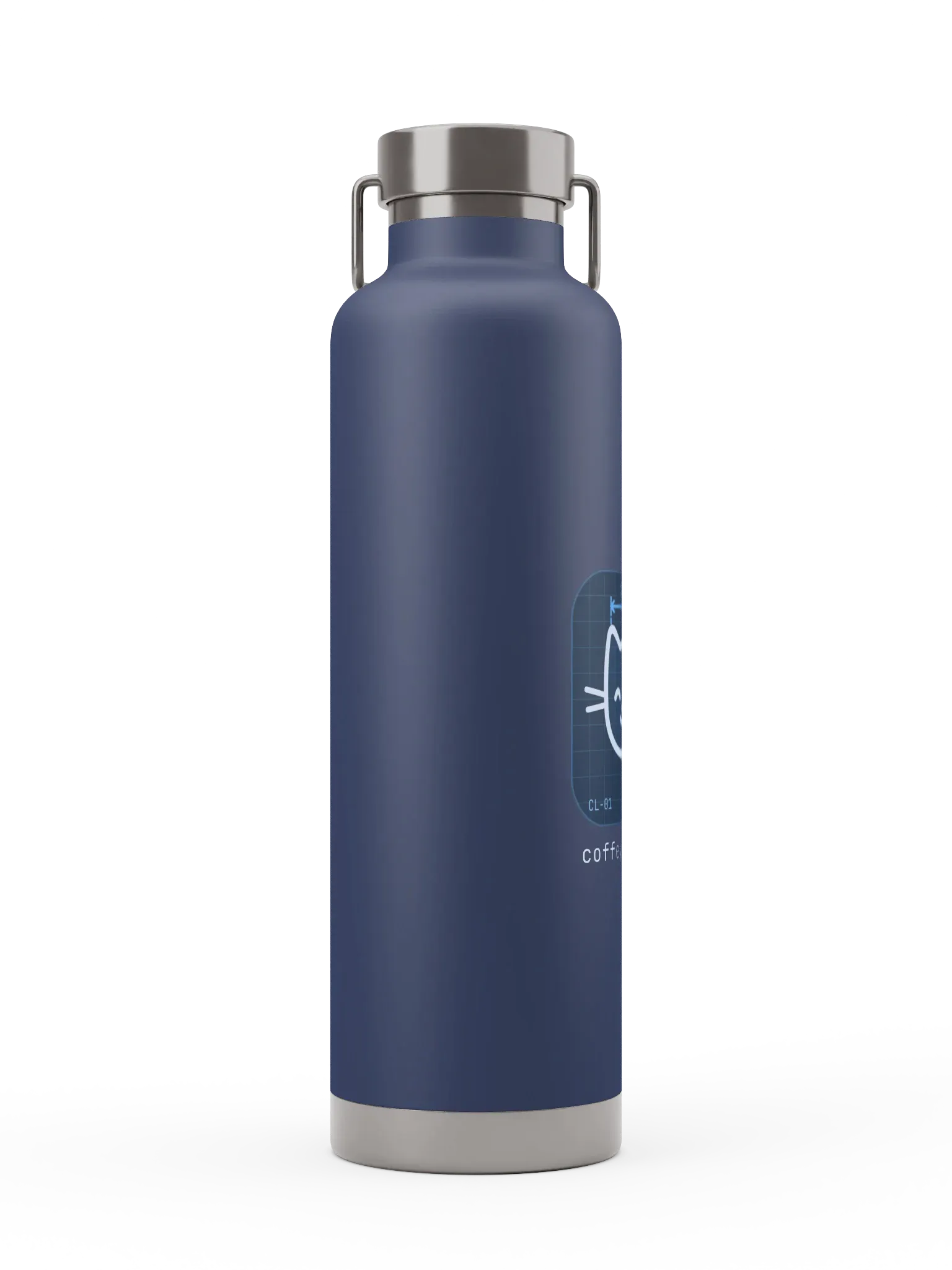 Coffey Labs Insulated Bottle, Navy, photo 3 of 6