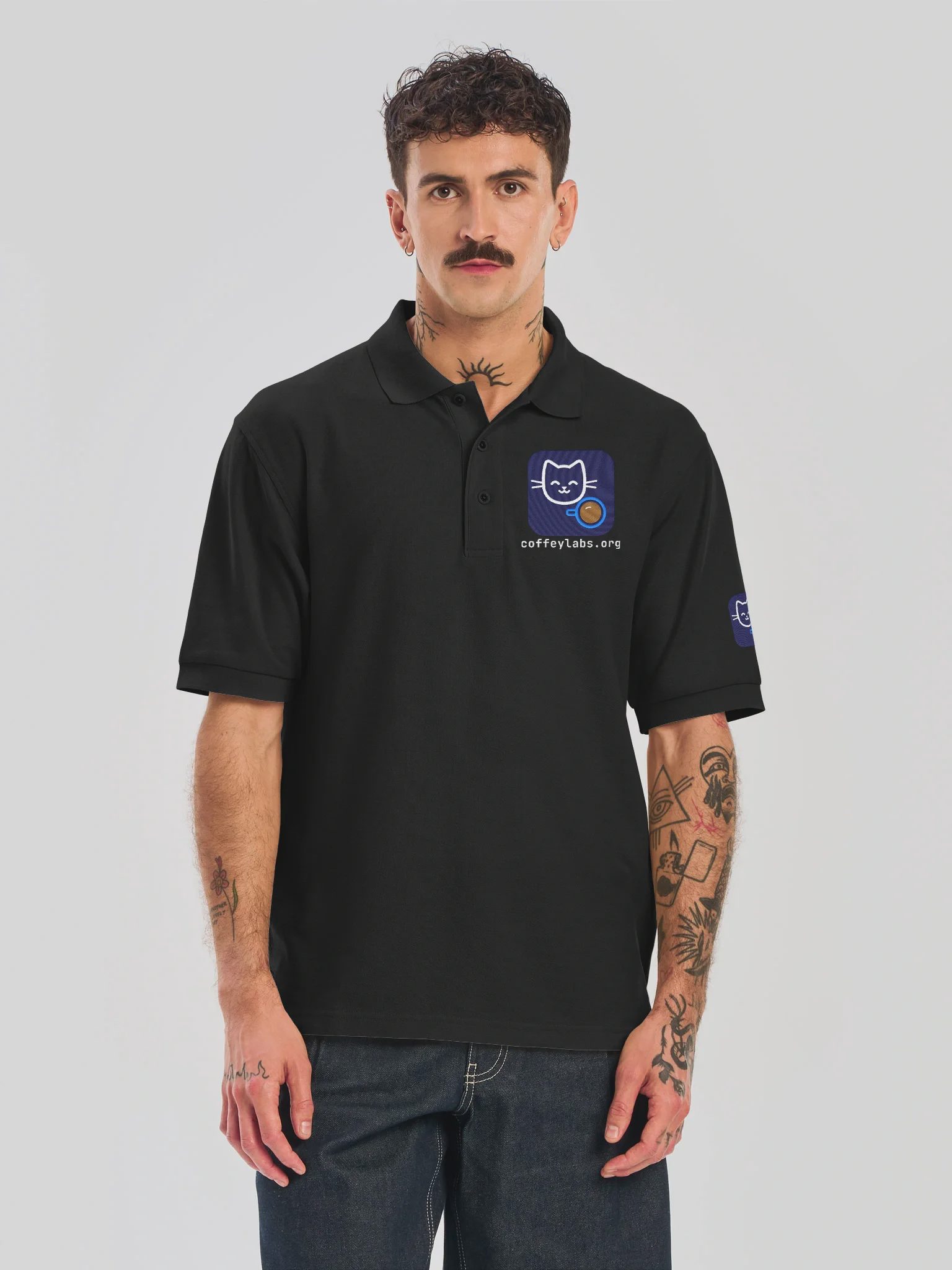 Coffey Labs Polo, Black, photo 5 of 6