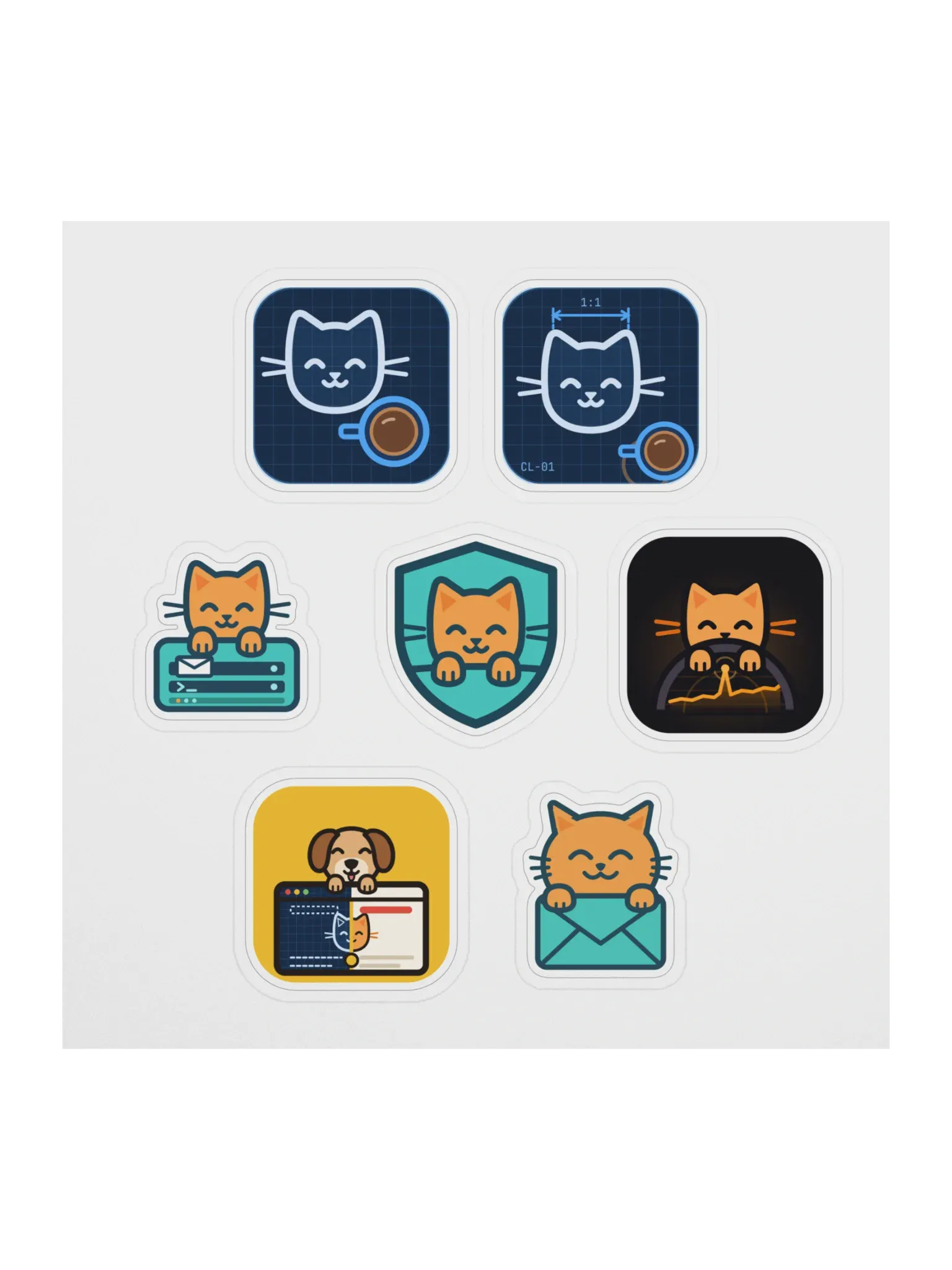 Coffey Labs Project Stickers, photo 1 of 4