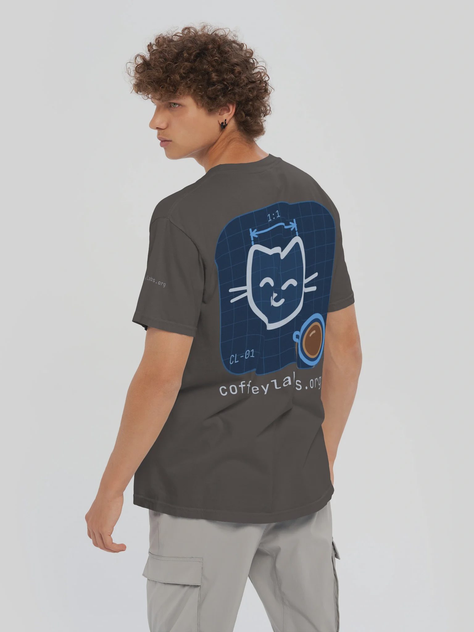 Coffey Labs T-Shirt, Pepper, photo 6 of 6