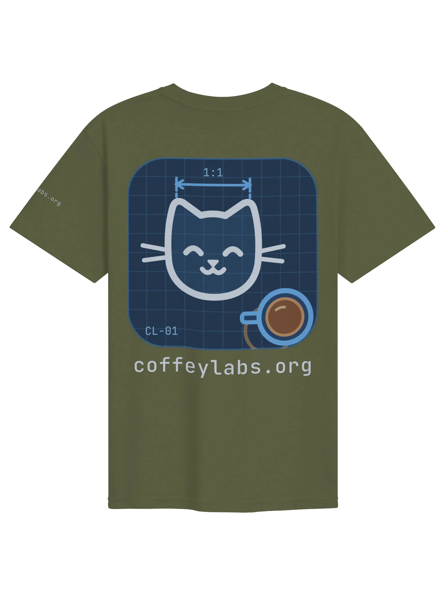 Coffey Labs T-Shirt, Hemp, photo 2 of 6