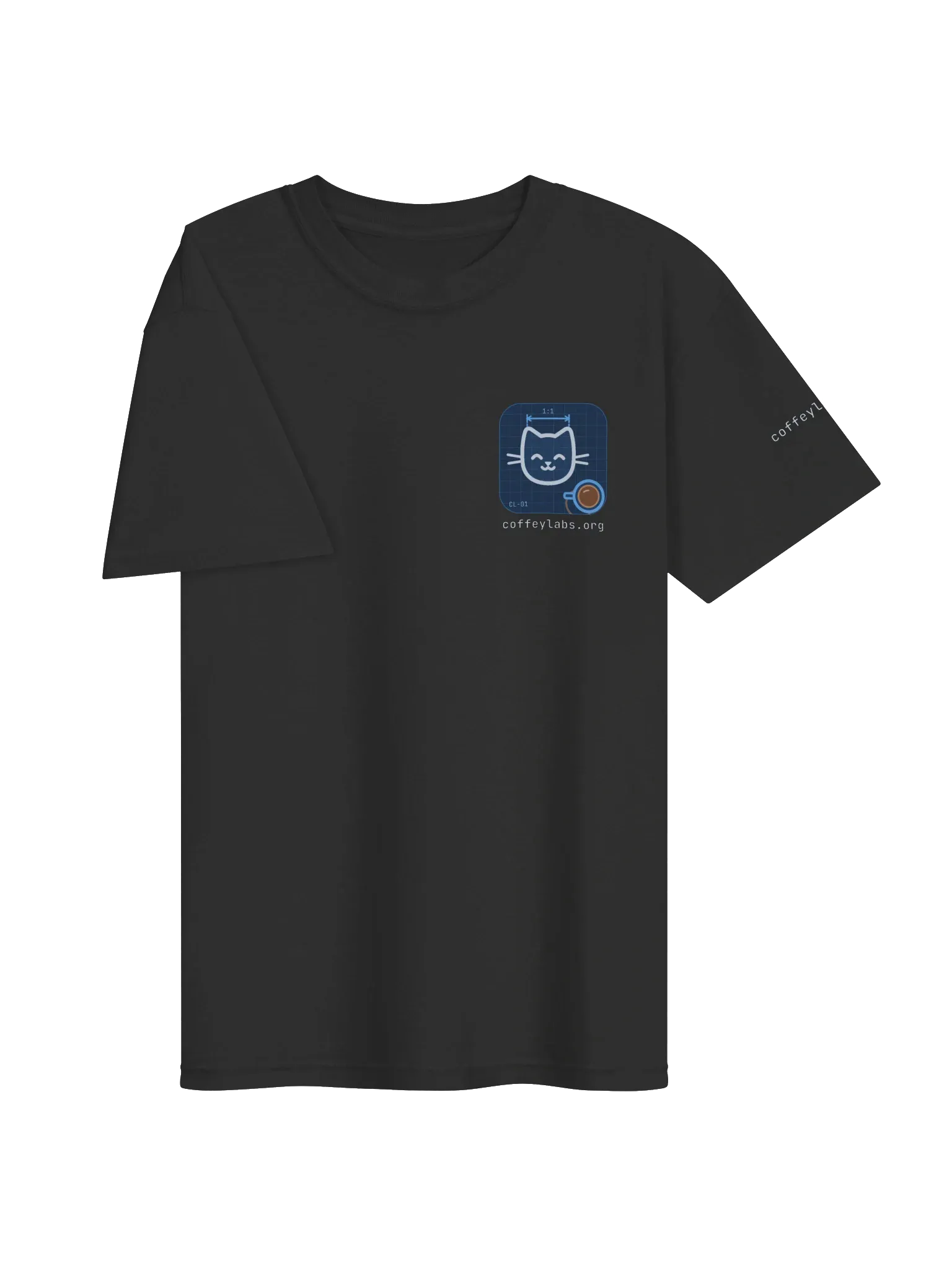 Coffey Labs T-Shirt, Black, photo 3 of 6