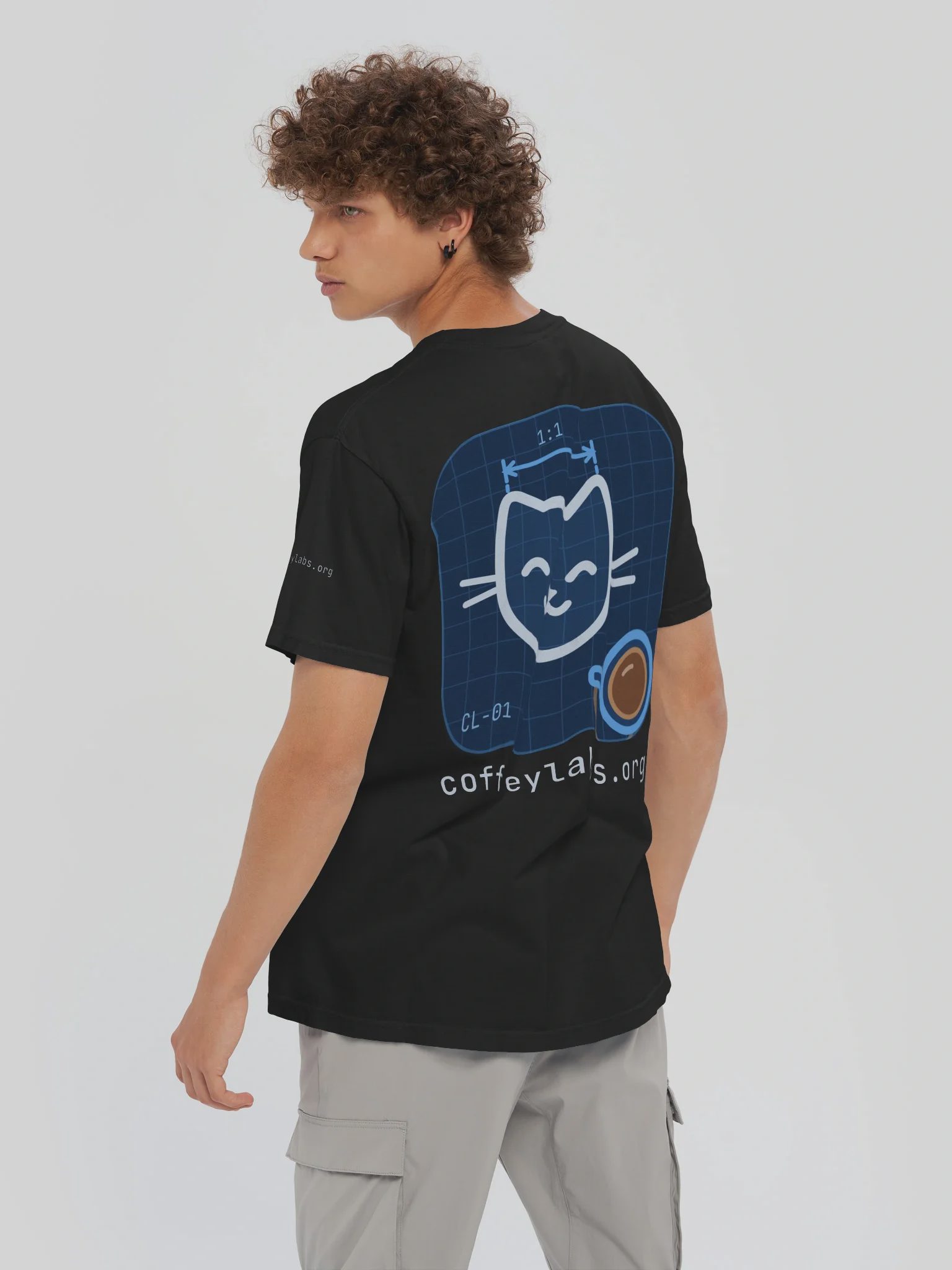 Coffey Labs T-Shirt, Black, photo 6 of 6