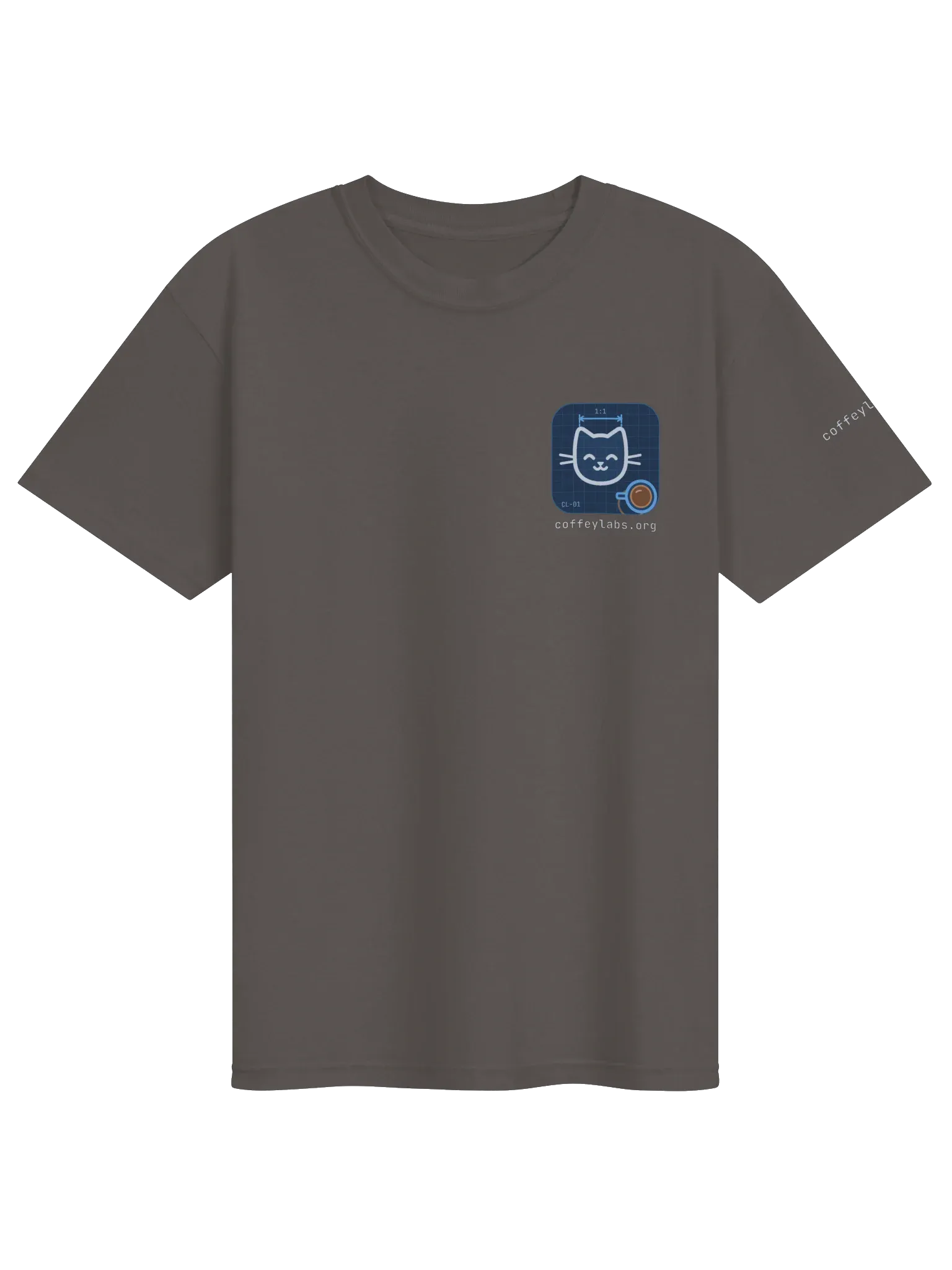 Coffey Labs T-Shirt, Pepper, photo 1 of 6
