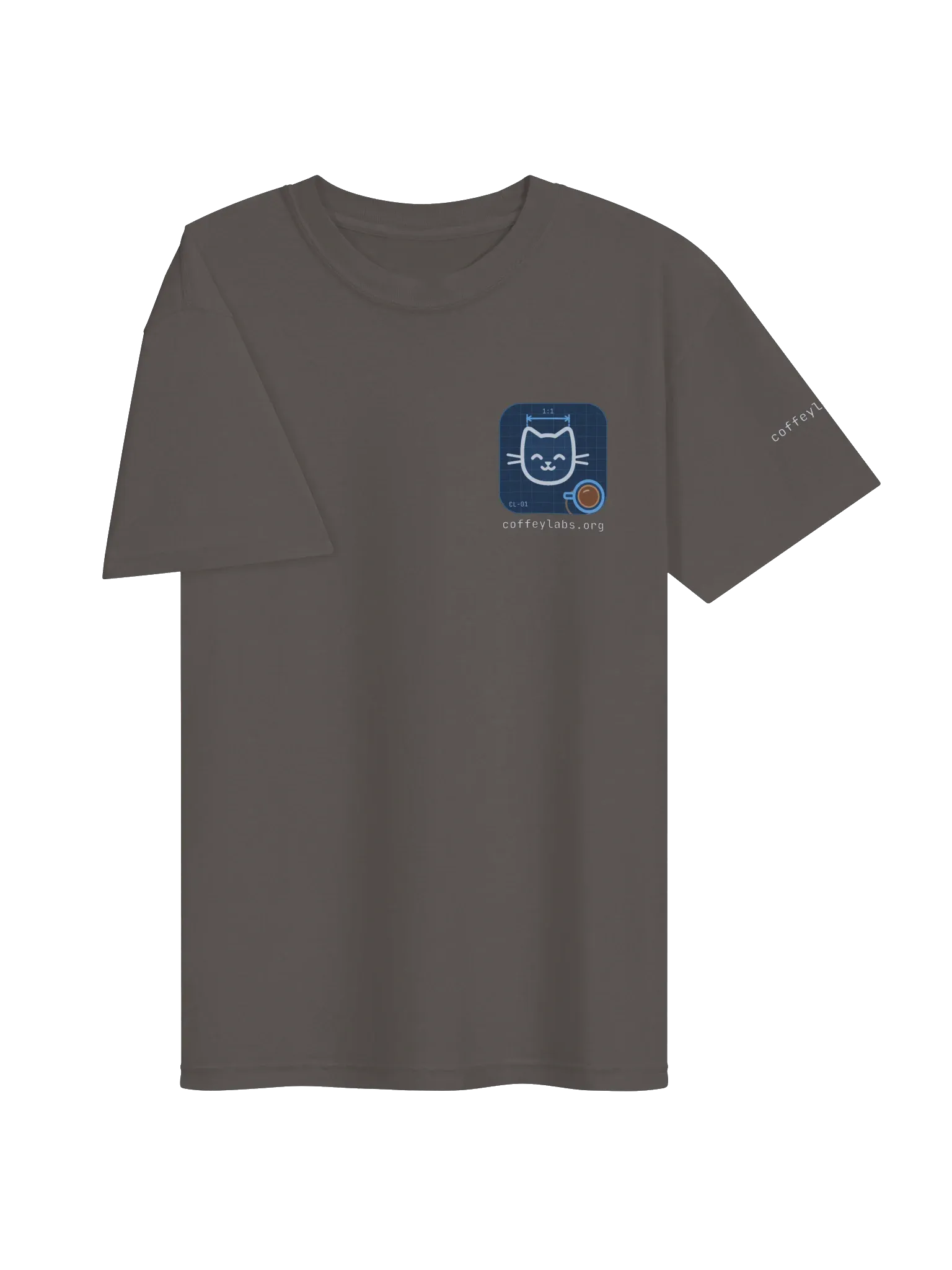 Coffey Labs T-Shirt, Pepper, photo 3 of 6
