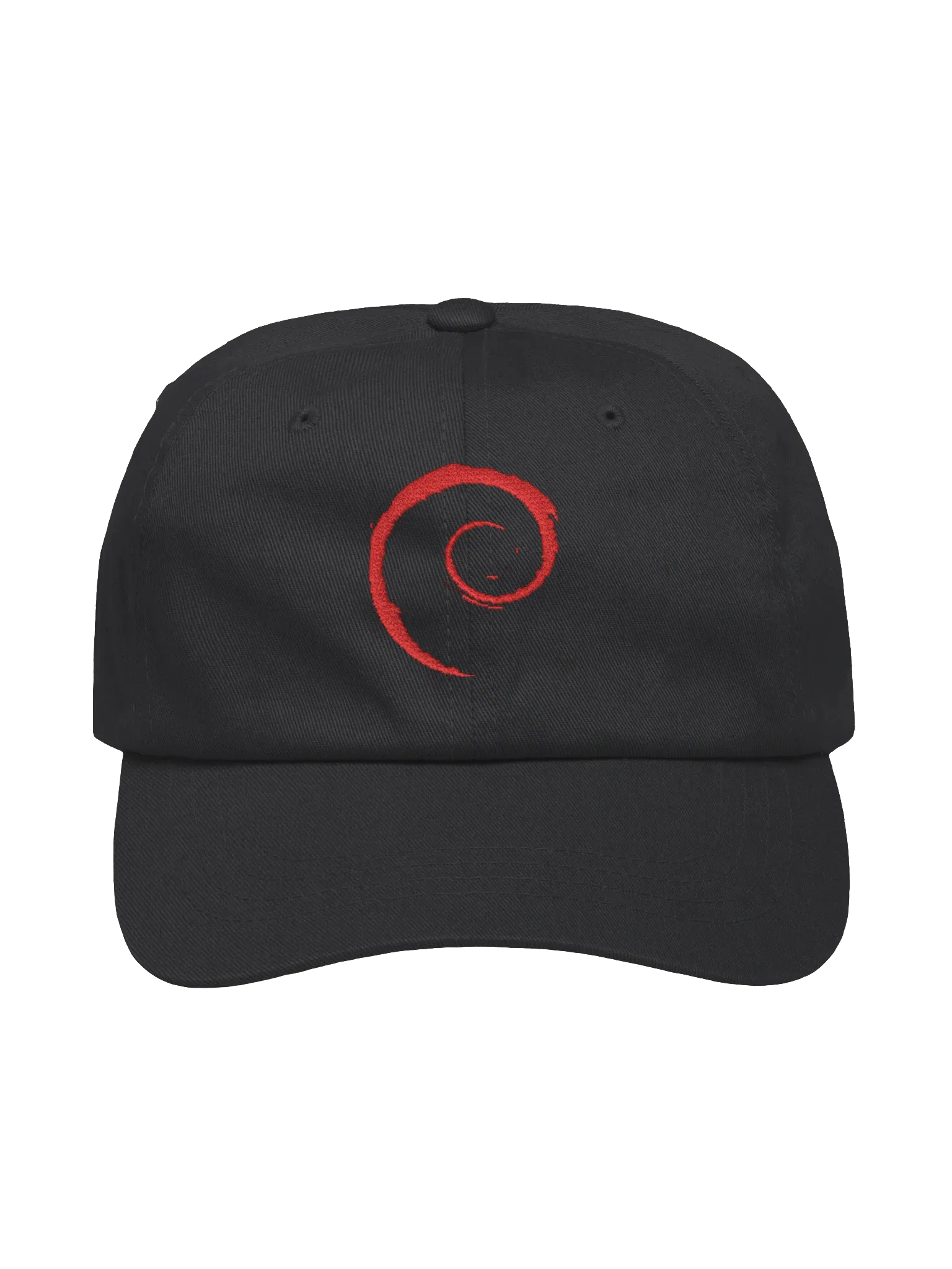 Debian Dad Hat, Black, photo 1 of 6