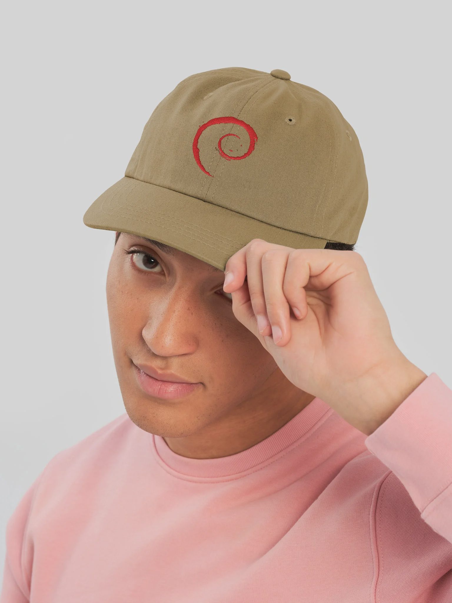 Debian Dad Hat, Khaki, photo 5 of 6