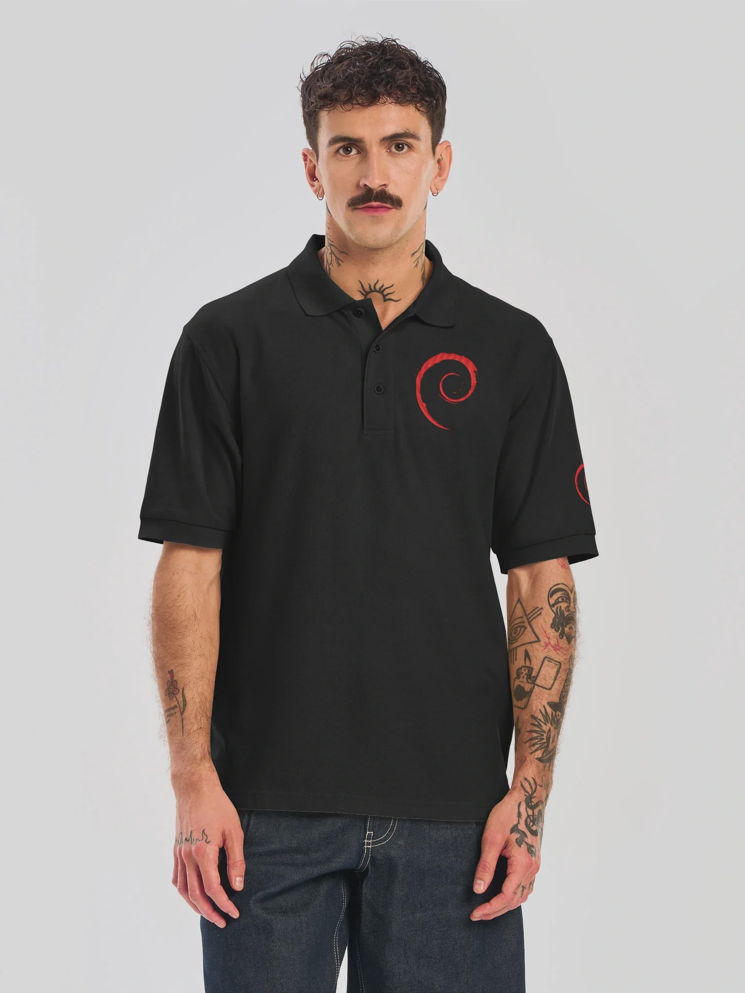 Debian Polo, Black, photo 5 of 6