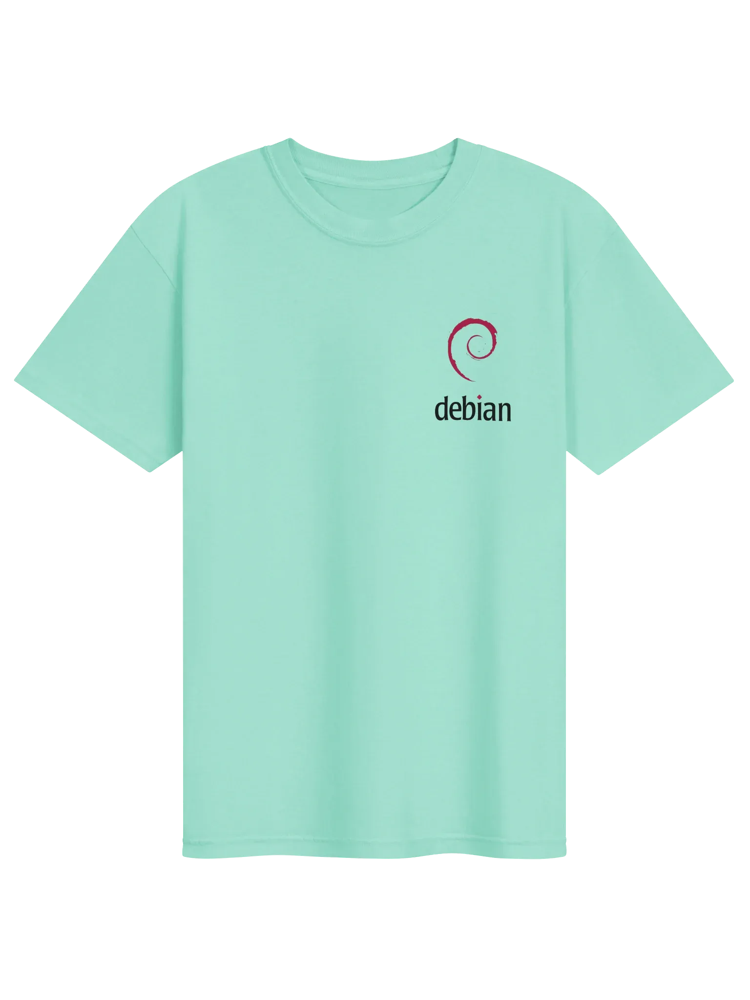 Debian T-Shirt, Chalky Mint, photo 1 of 6