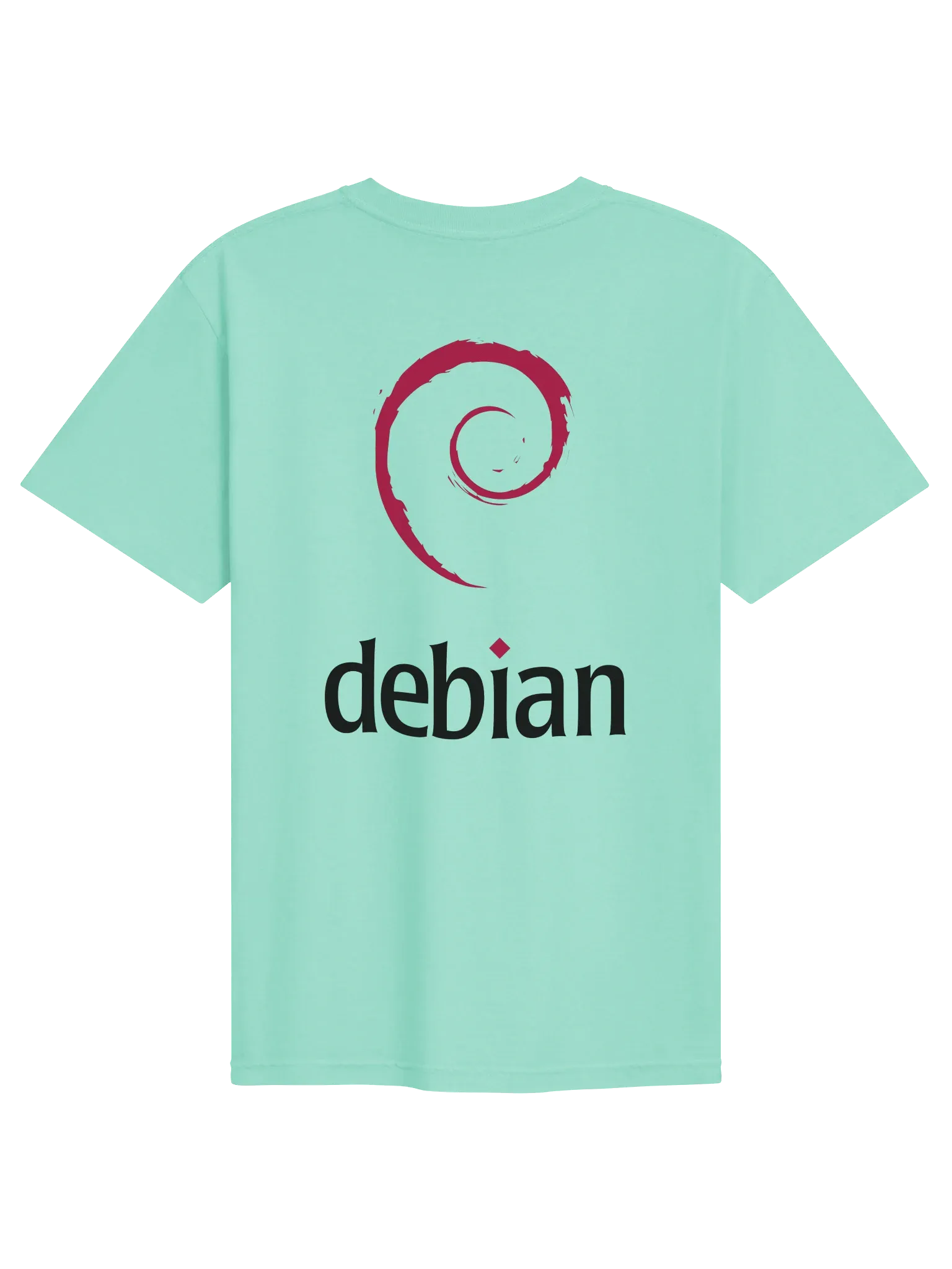 Debian T-Shirt, Chalky Mint, photo 2 of 6