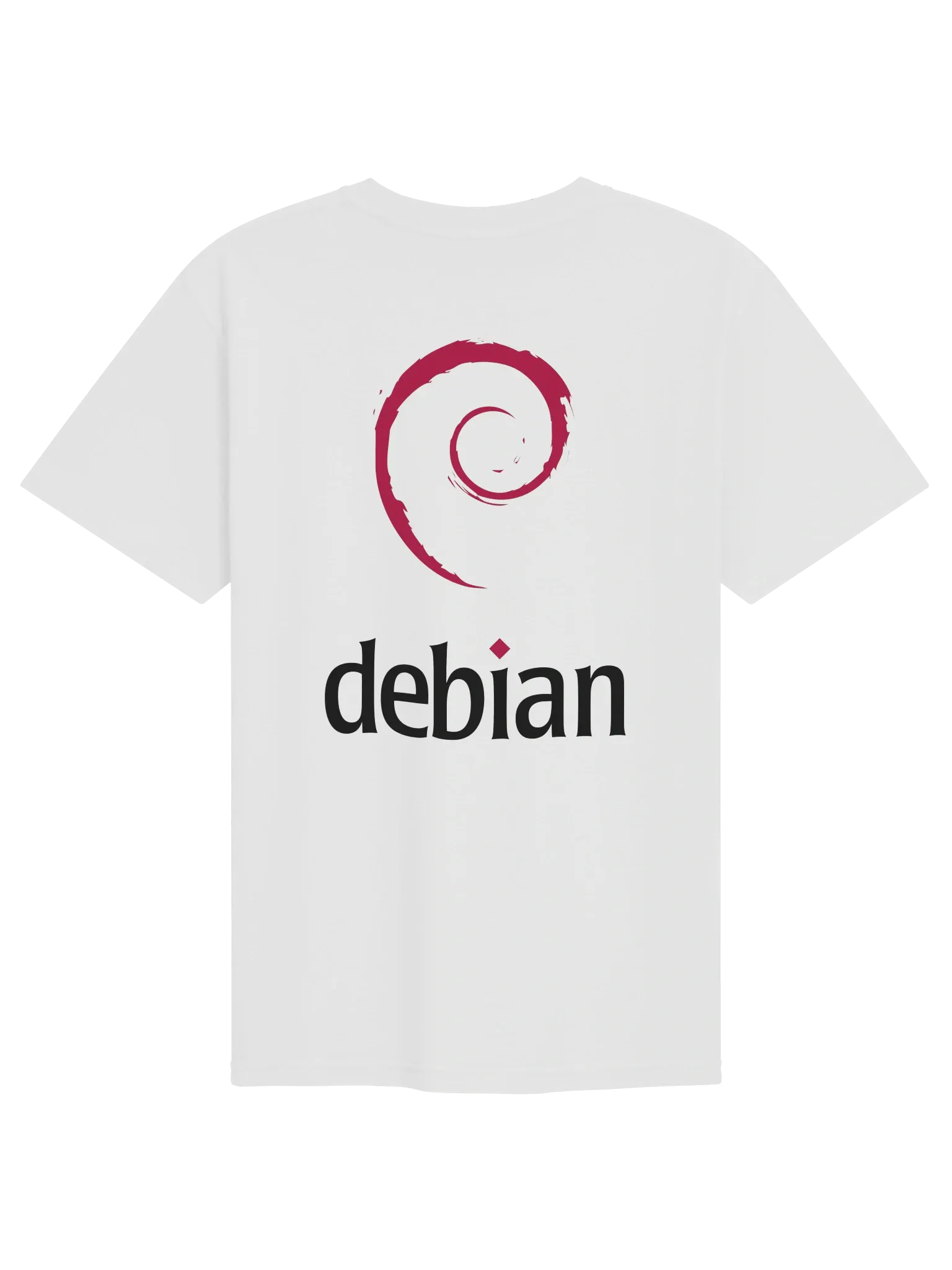 Debian T-Shirt, White, photo 2 of 6