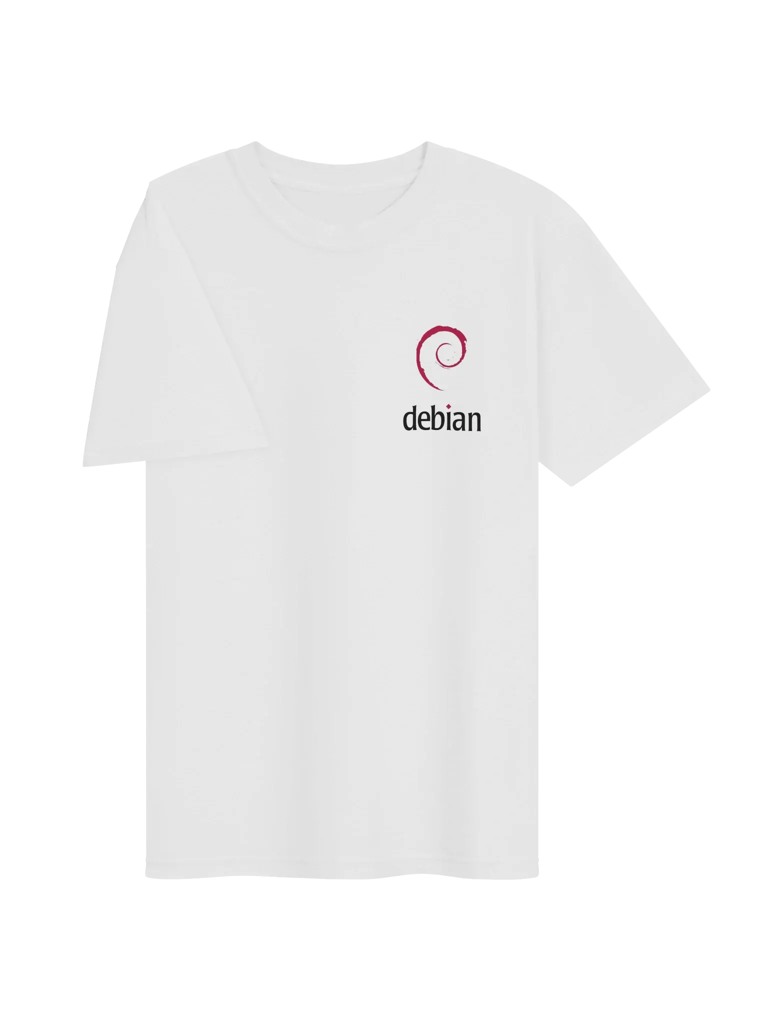 Debian T-Shirt, White, photo 3 of 6