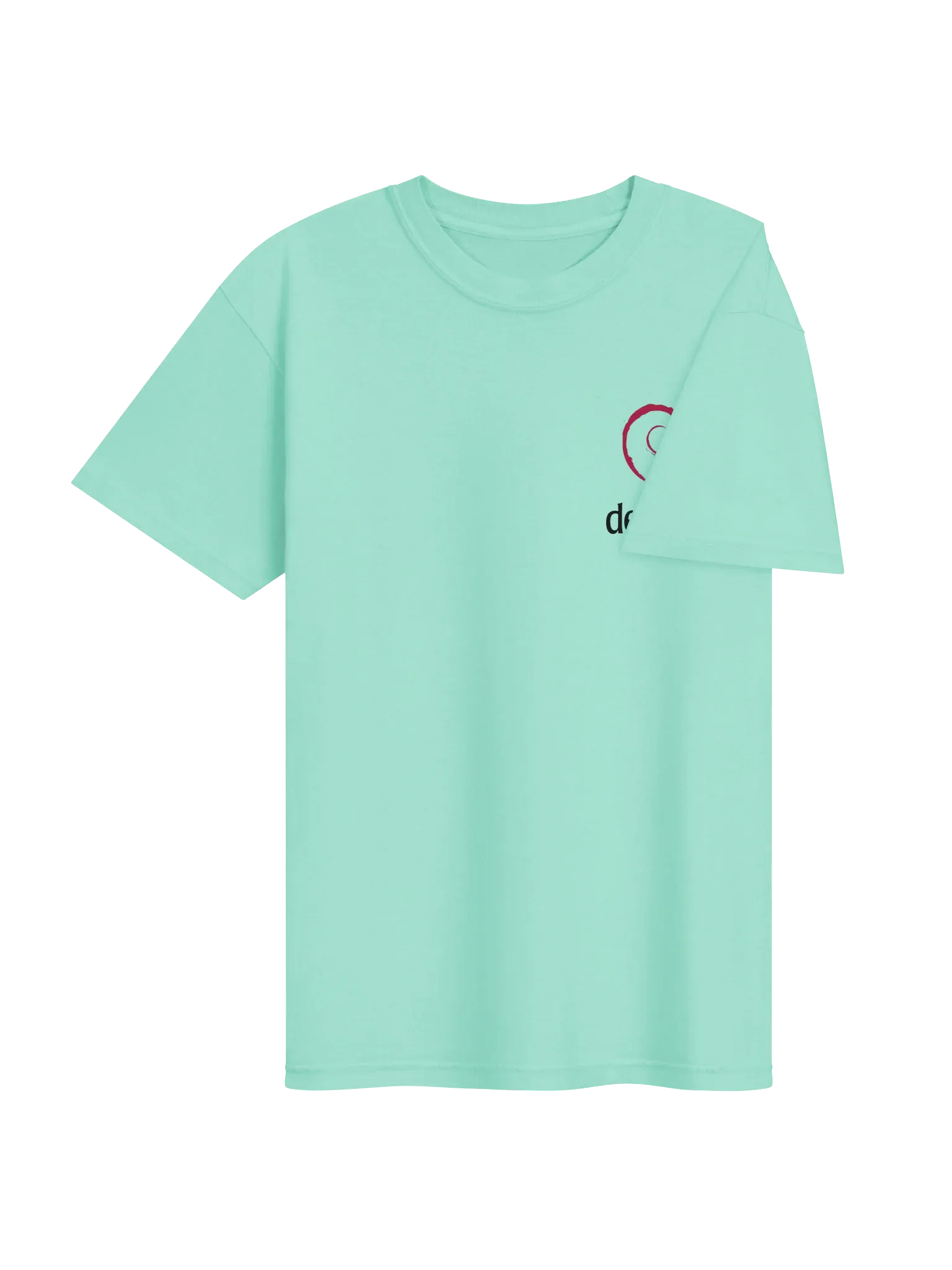 Debian T-Shirt, Chalky Mint, photo 4 of 6