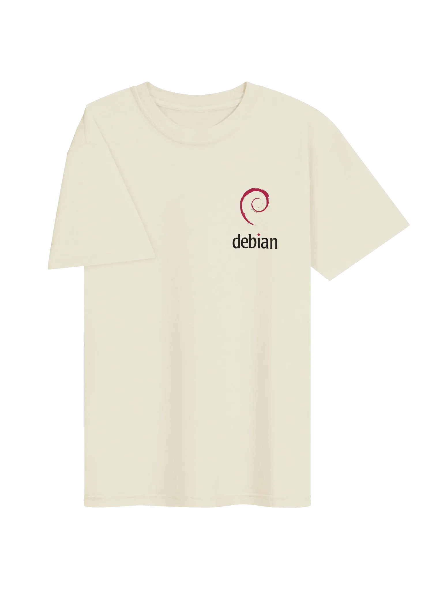 Debian T-Shirt, Ivory, photo 3 of 6