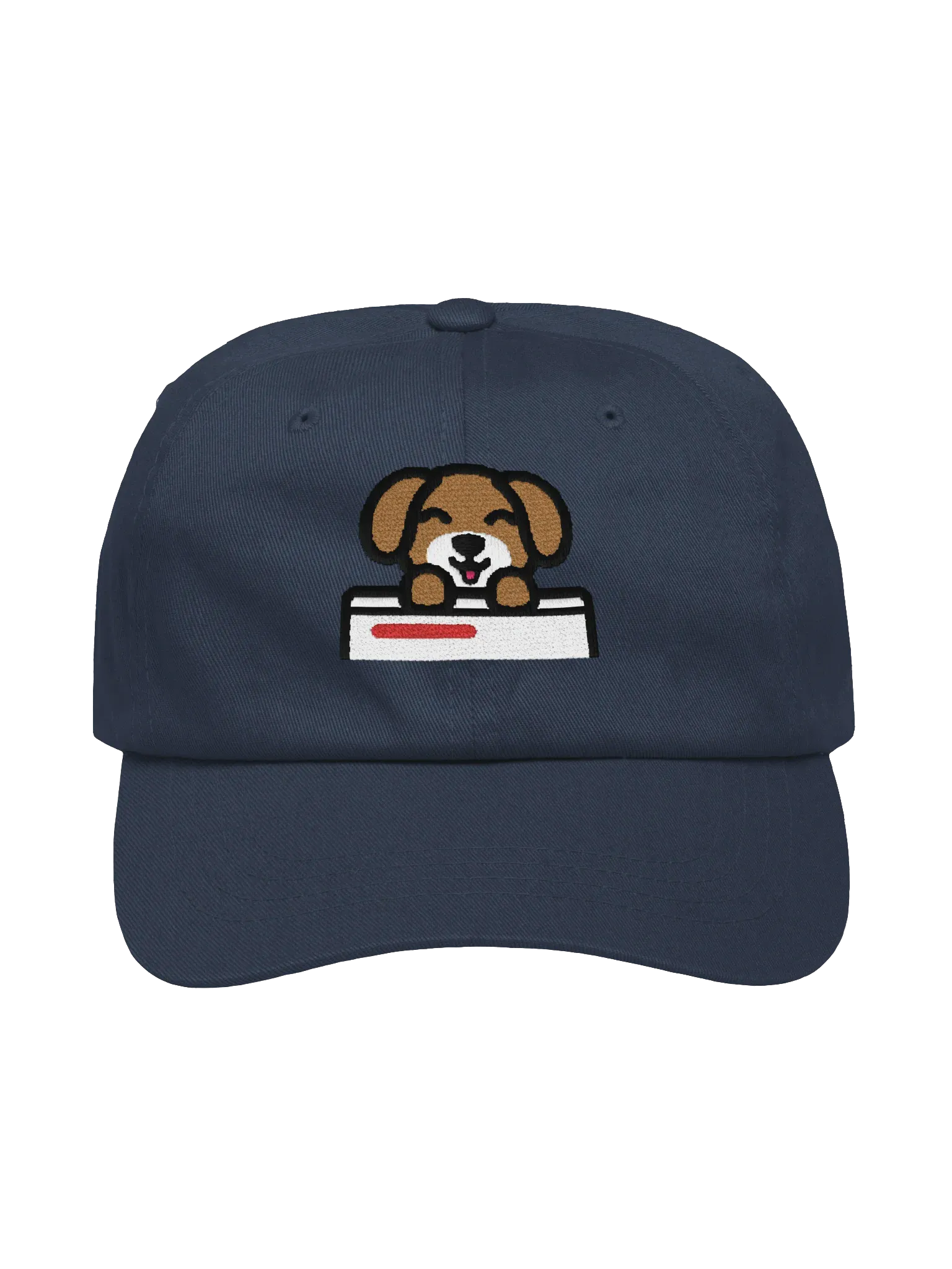 HotDog CMS Dad Hat, Navy, photo 1 of 6