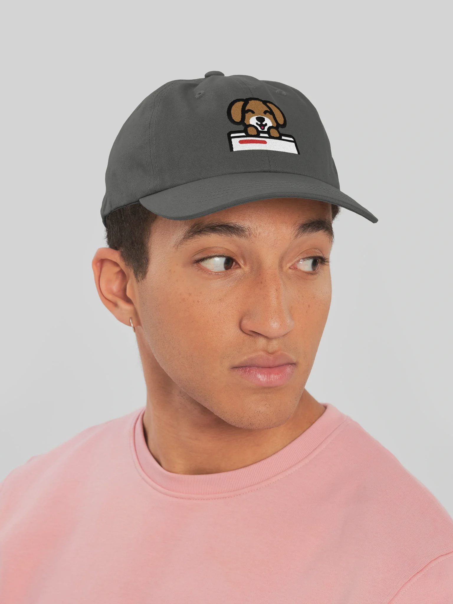HotDog CMS Dad Hat, Dark Grey, photo 6 of 6