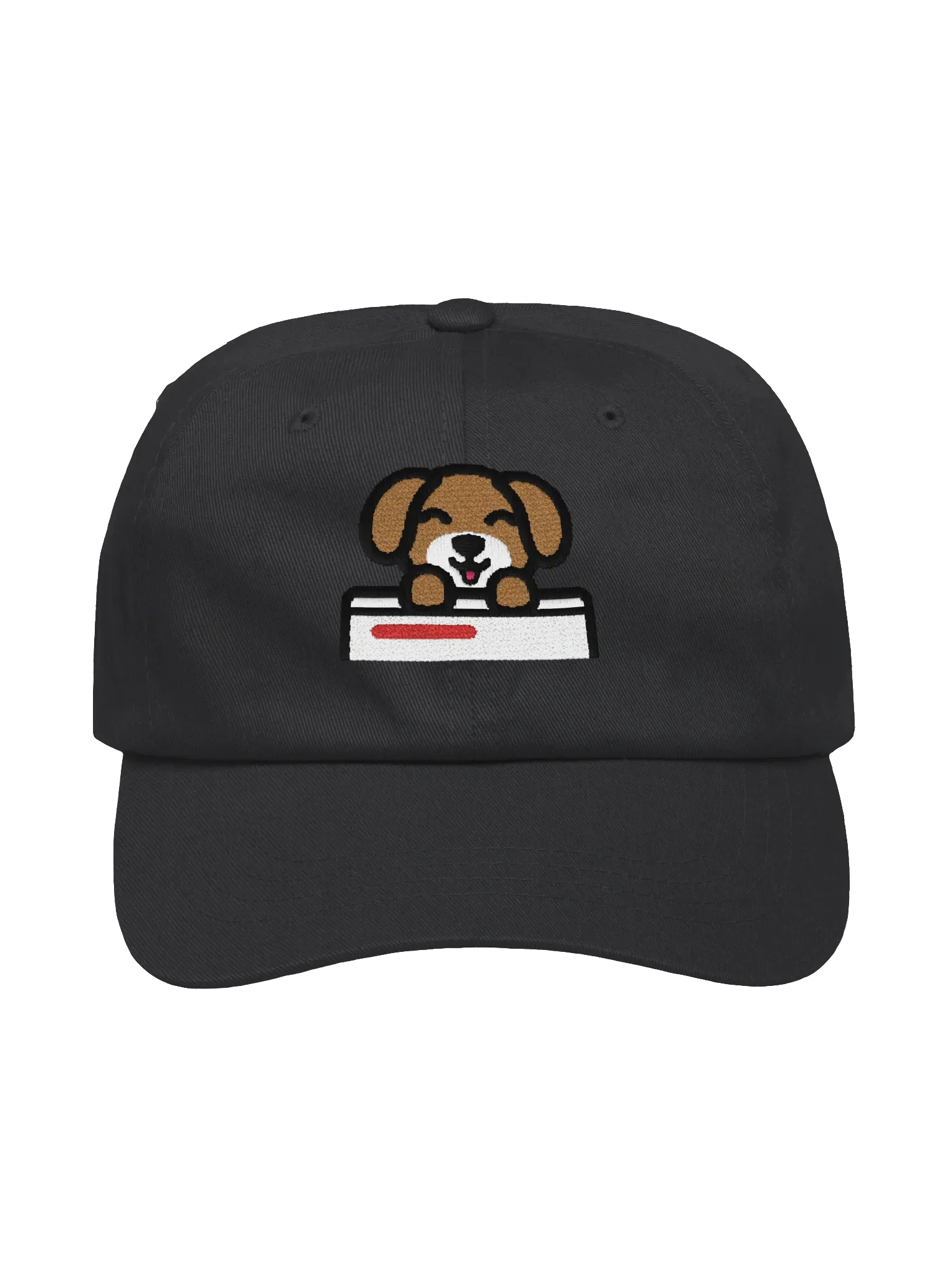 HotDog CMS Dad Hat, Black, photo 1 of 6