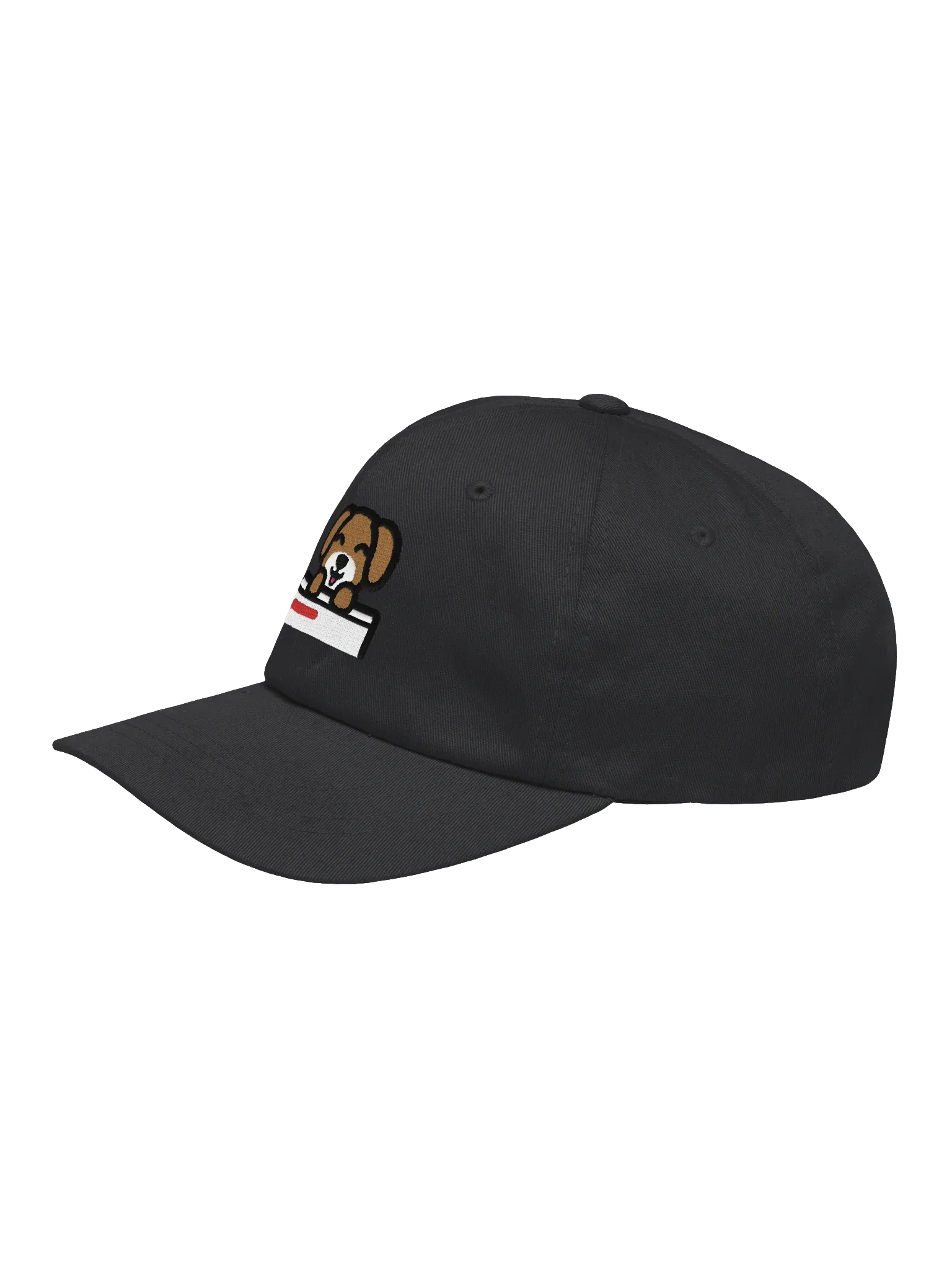 HotDog CMS Dad Hat, Black, photo 3 of 6