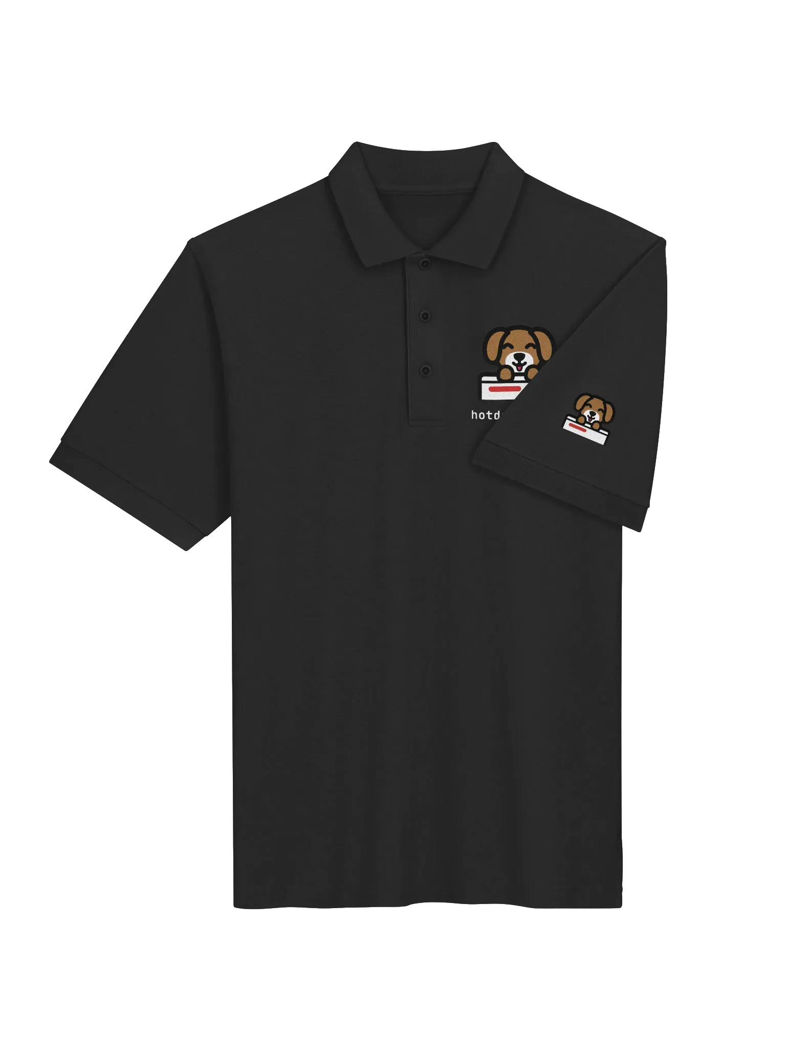 HotDog CMS Polo, Black, photo 4 of 6