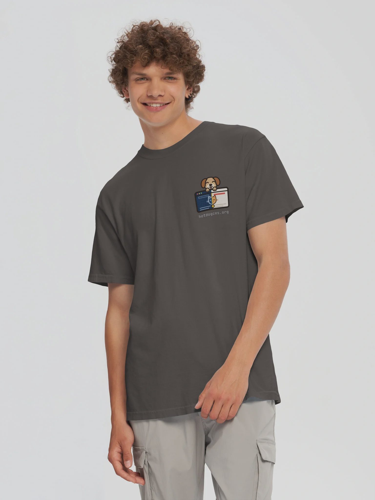 HotDog CMS T-Shirt, Pepper, photo 5 of 6
