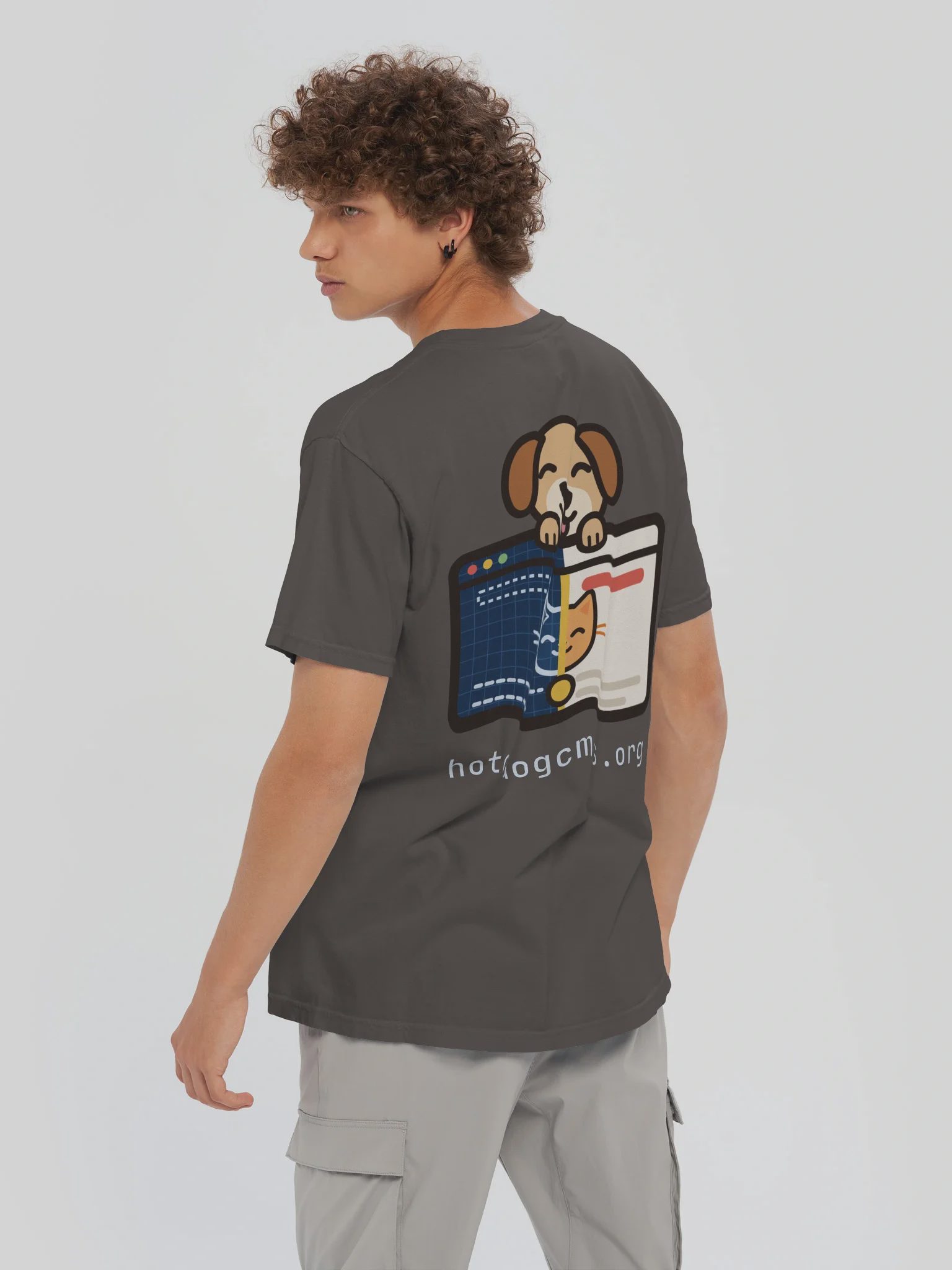 HotDog CMS T-Shirt, Pepper, photo 6 of 6