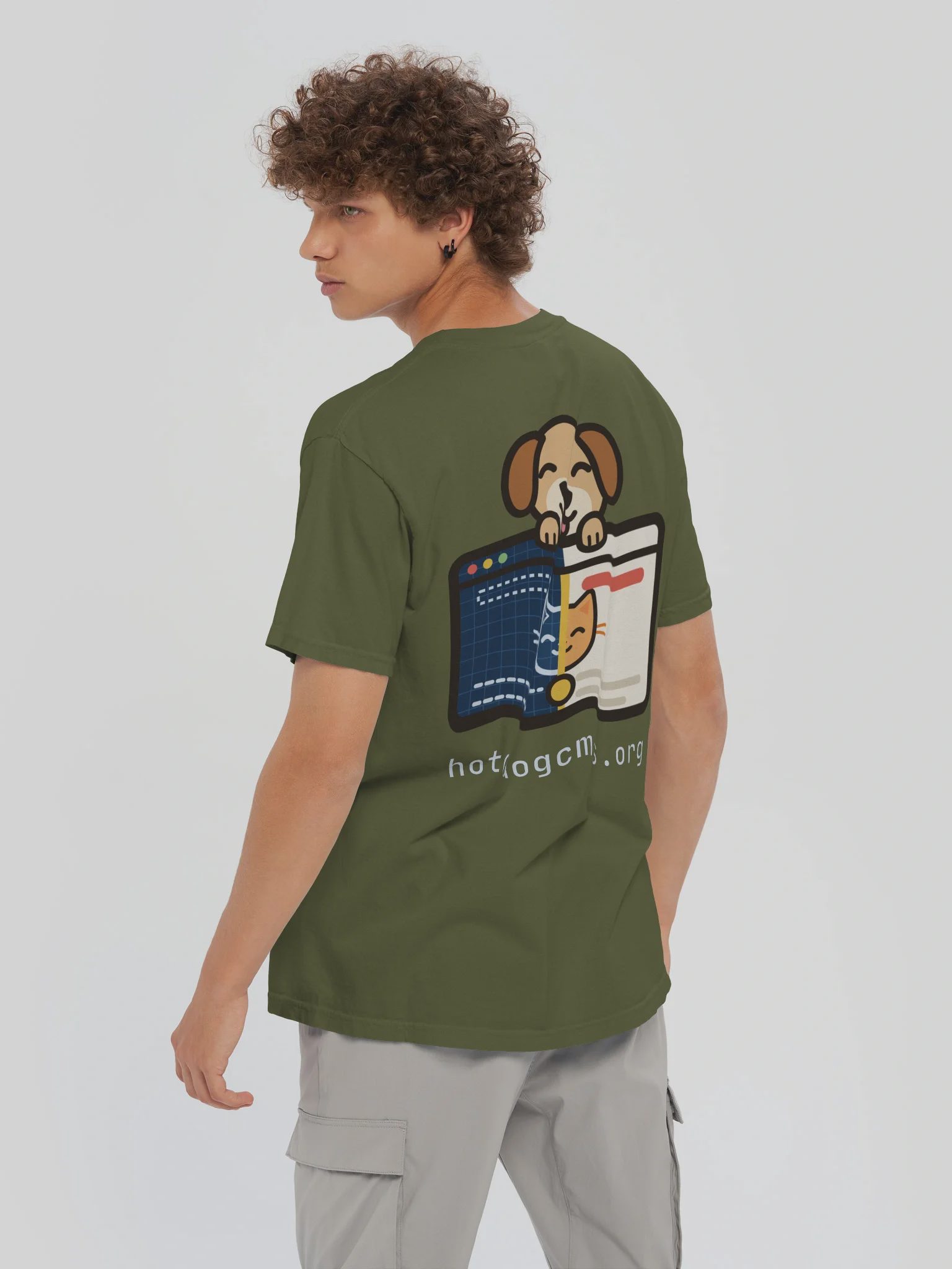 HotDog CMS T-Shirt, Hemp, photo 6 of 6