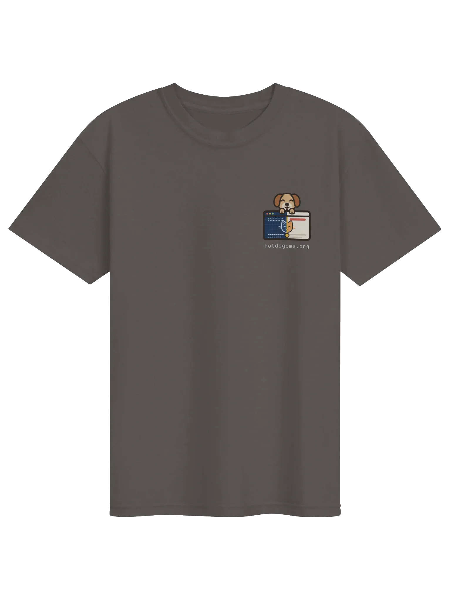 HotDog CMS T-Shirt, Pepper, photo 1 of 6