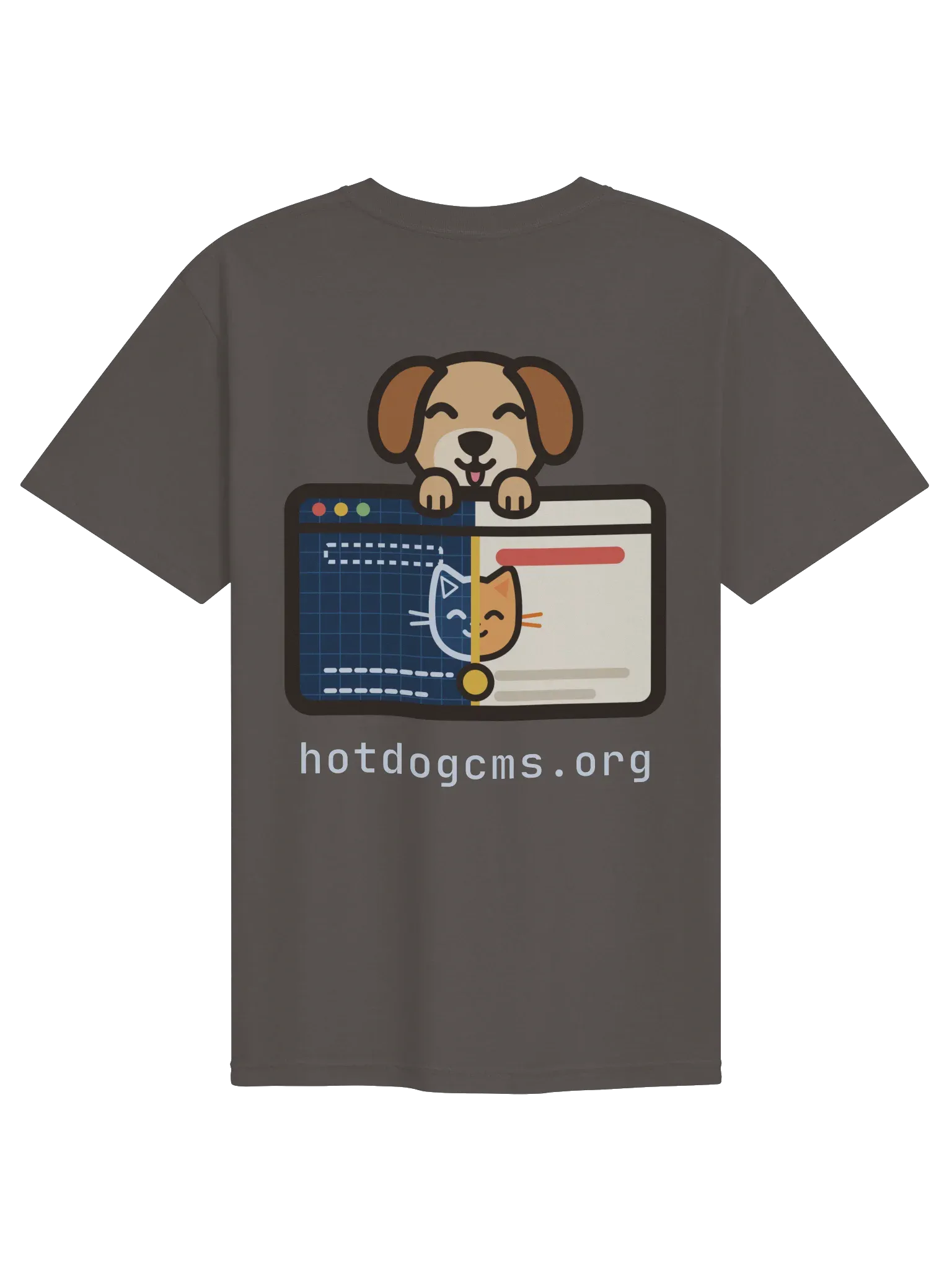 HotDog CMS T-Shirt, Pepper, photo 2 of 6