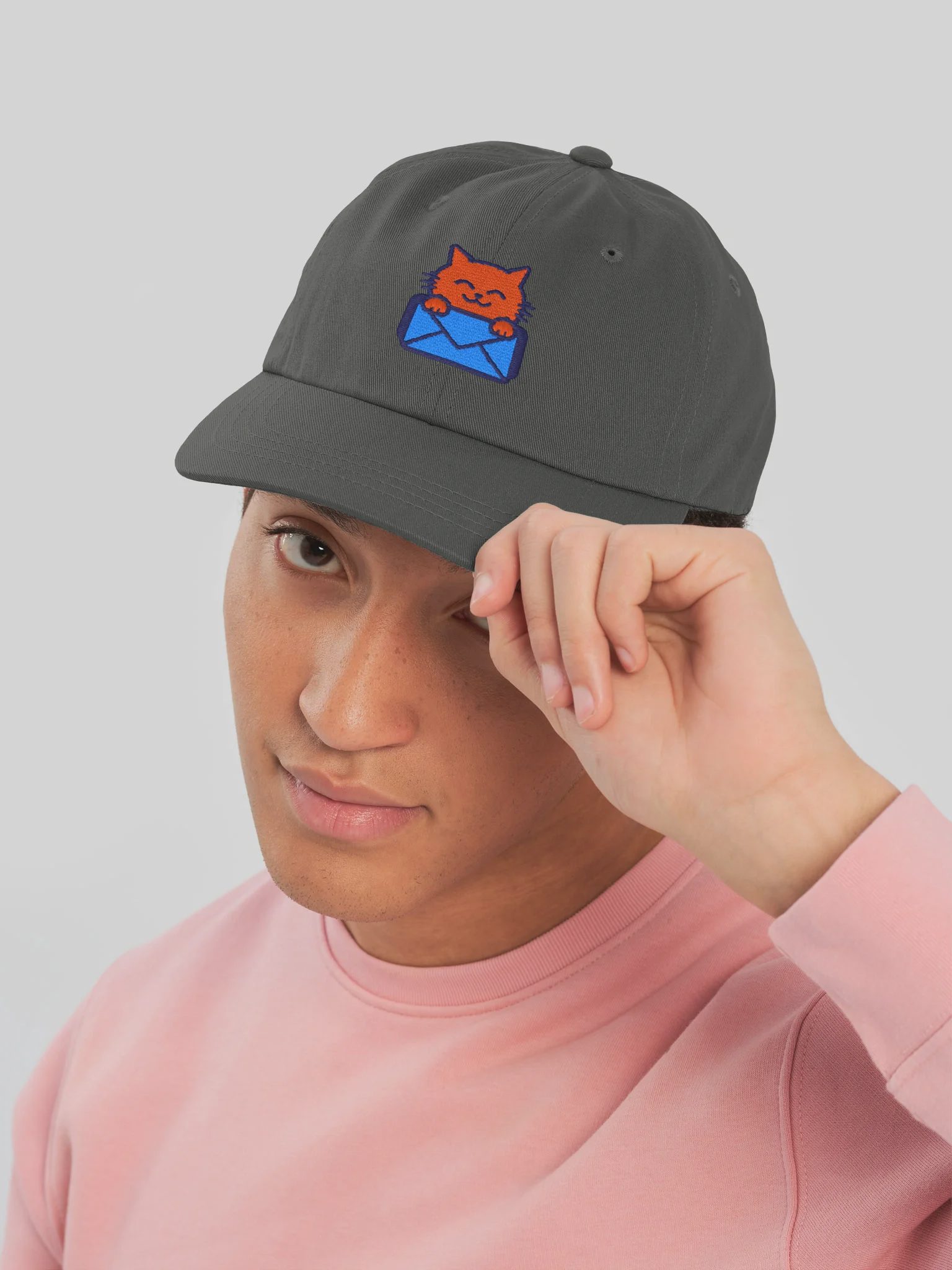 ihasmail Dad Hat, Dark Grey, photo 5 of 6