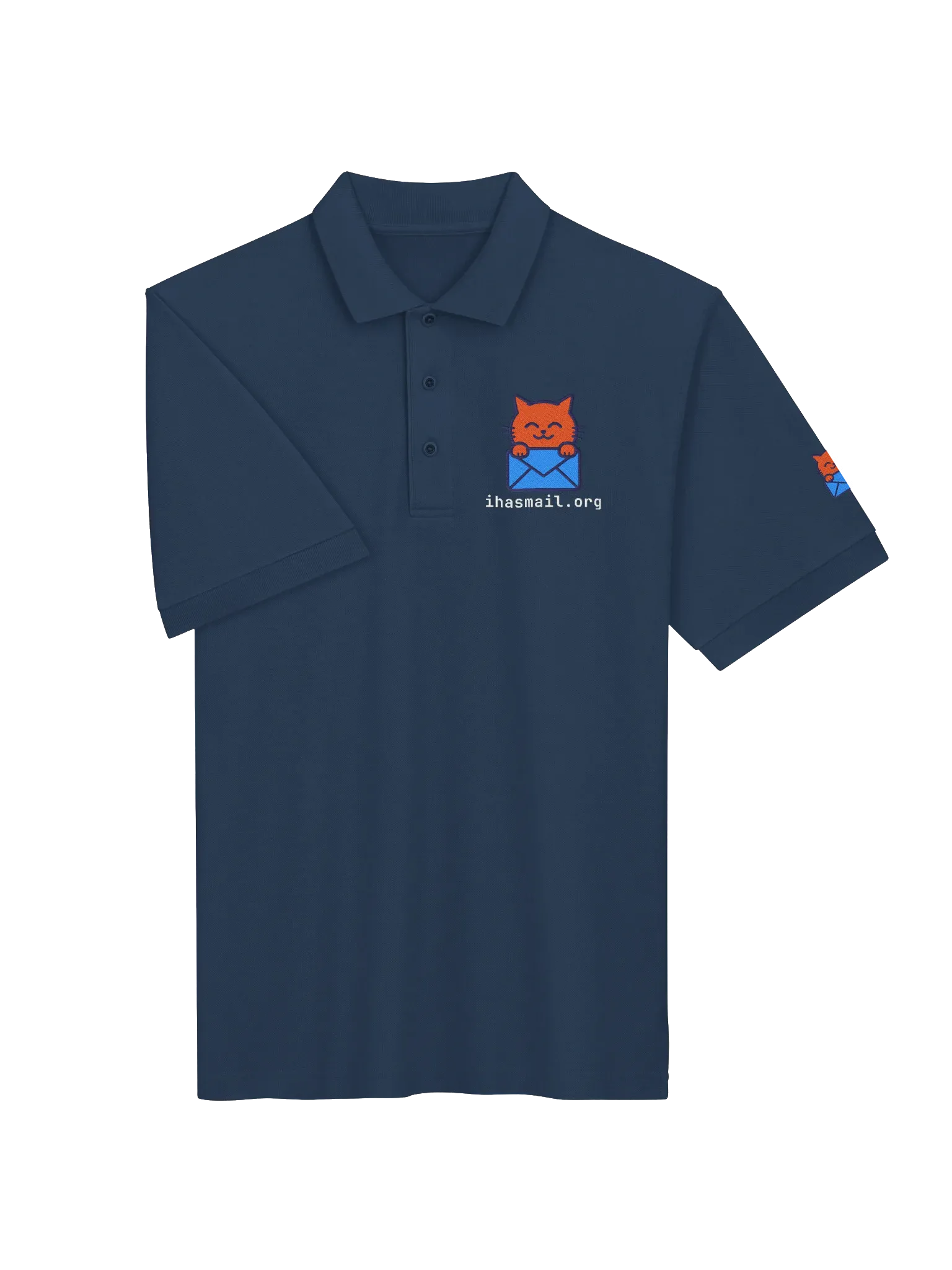 ihasmail Polo, Navy, photo 3 of 6