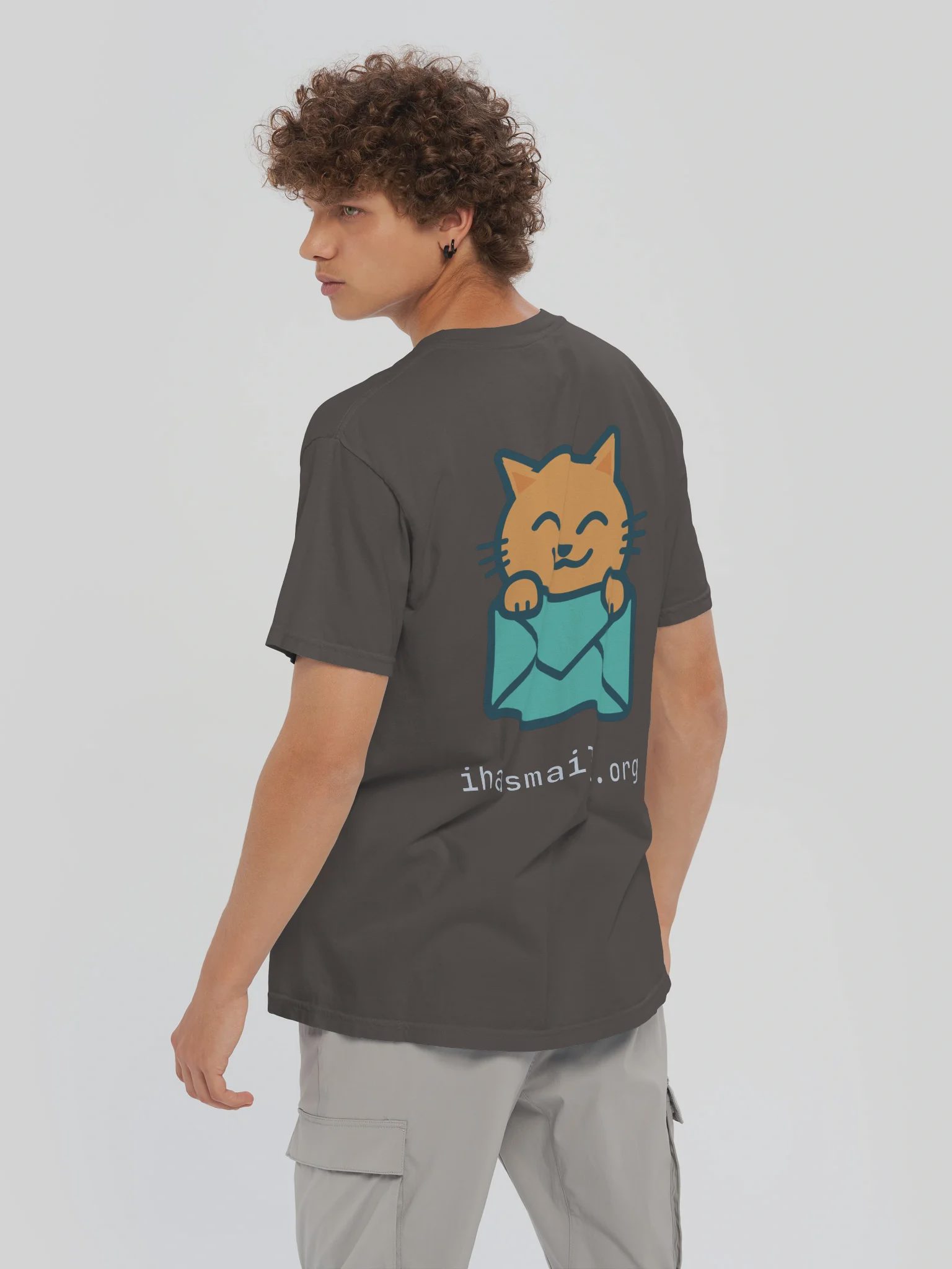 ihasmail T-Shirt, Pepper, photo 6 of 6