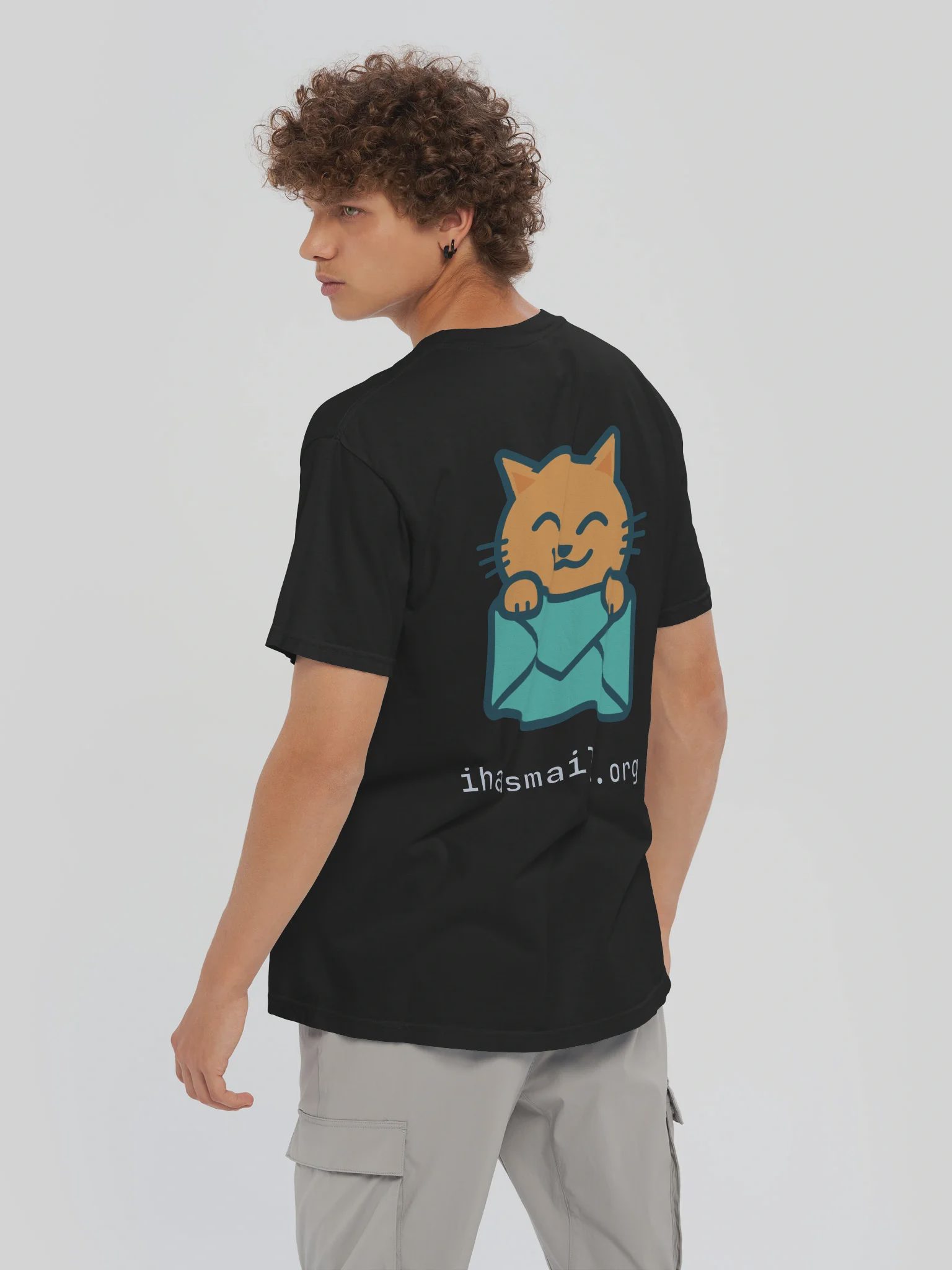 ihasmail T-Shirt, Black, photo 6 of 6