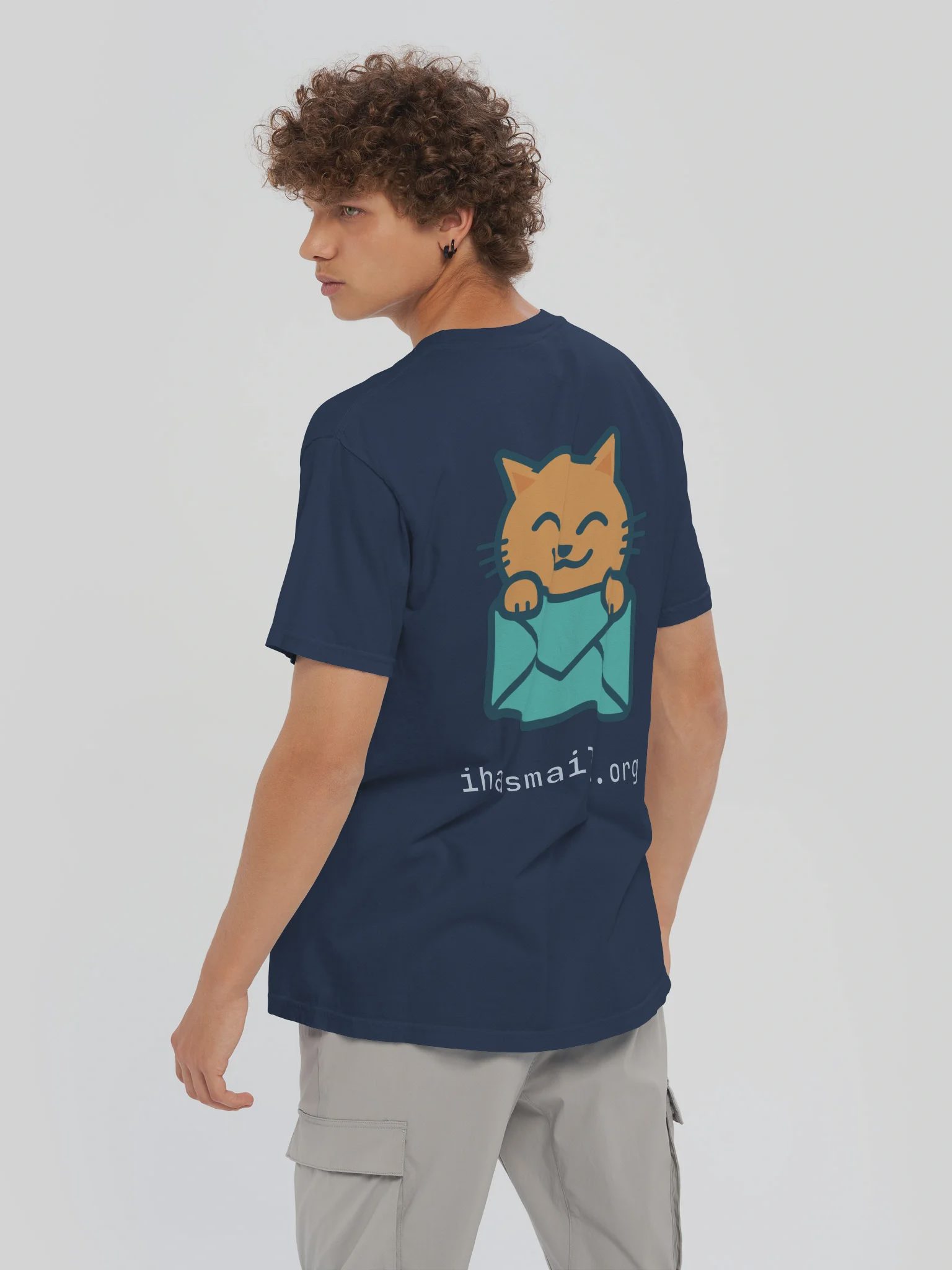 ihasmail T-Shirt, True Navy, photo 6 of 6