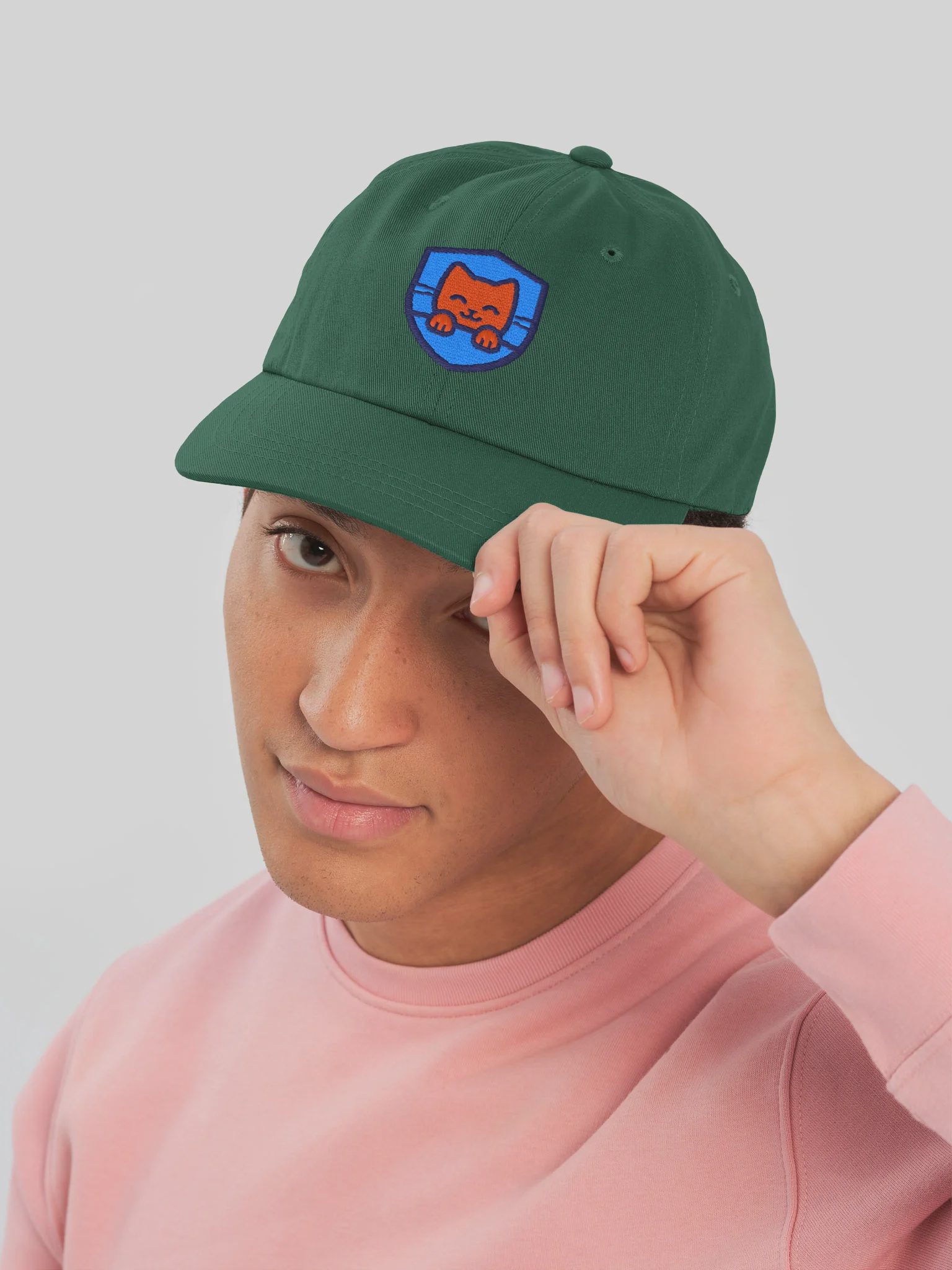 ihasvpn Dad Hat, Spruce, photo 5 of 6