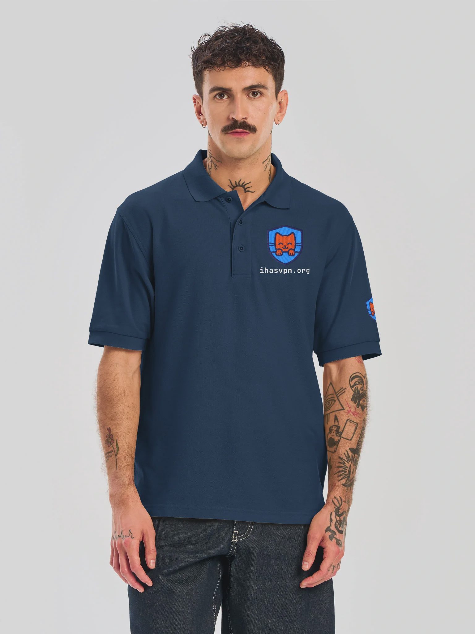ihasvpn Polo, Navy, photo 5 of 6