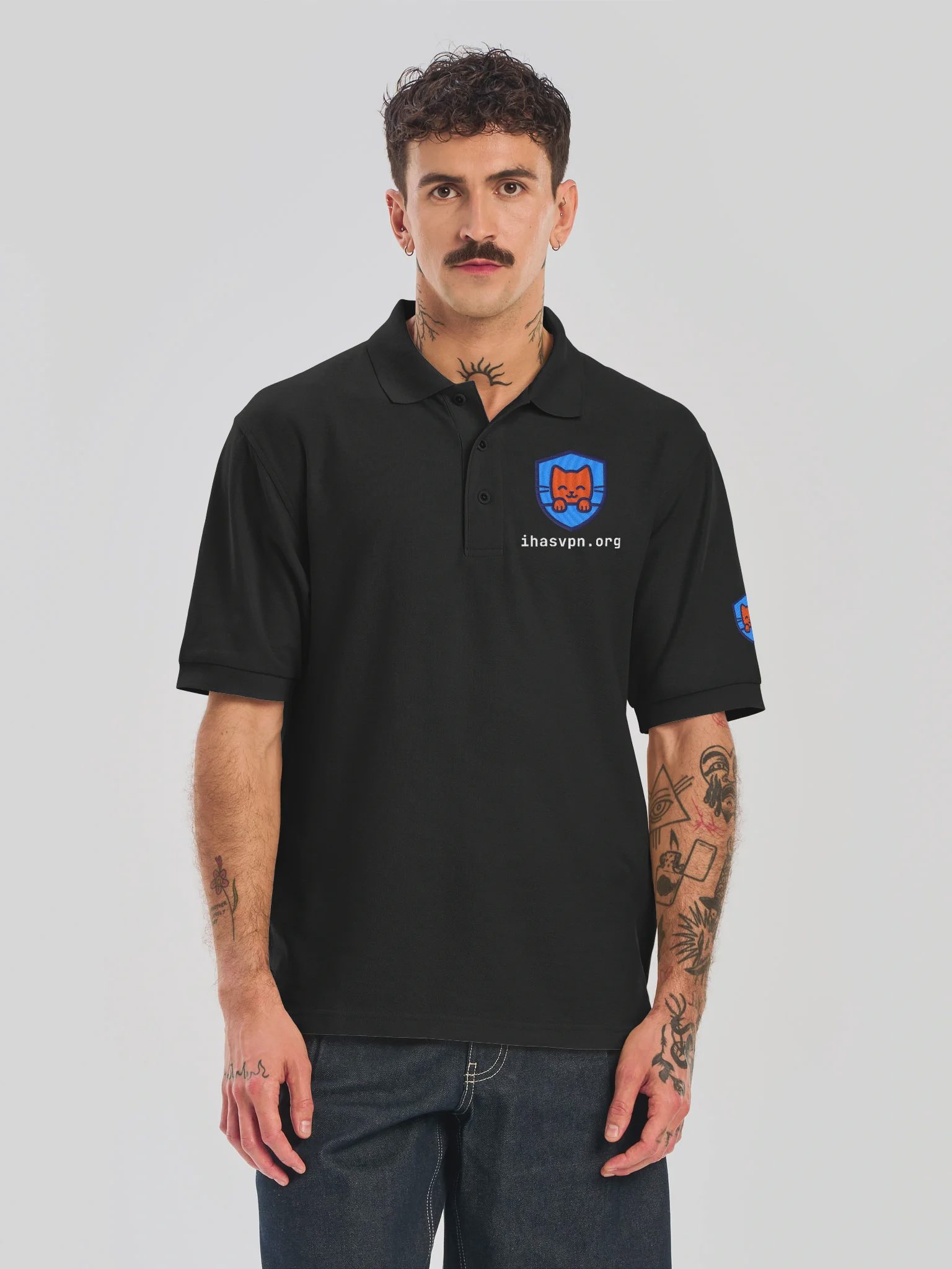 ihasvpn Polo, Black, photo 5 of 6