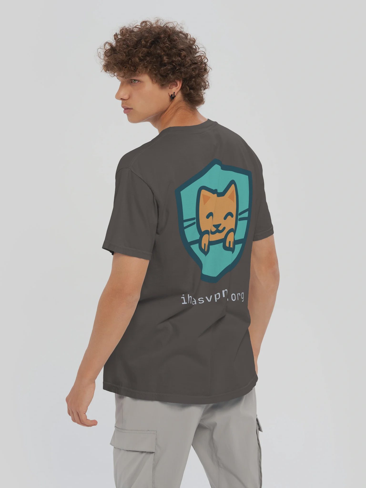 ihasvpn T-Shirt, Pepper, photo 6 of 6