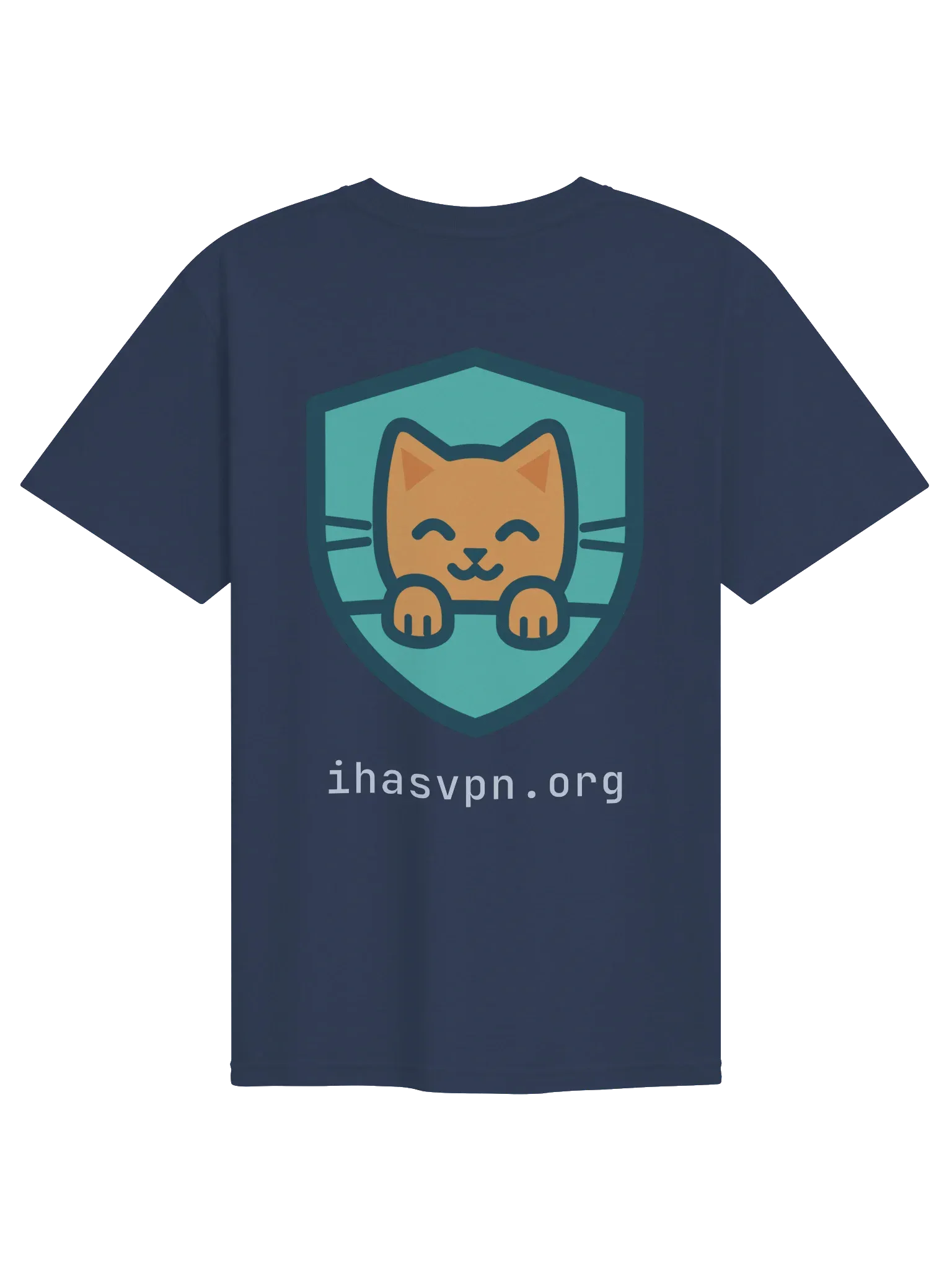 ihasvpn T-Shirt, True Navy, photo 2 of 6