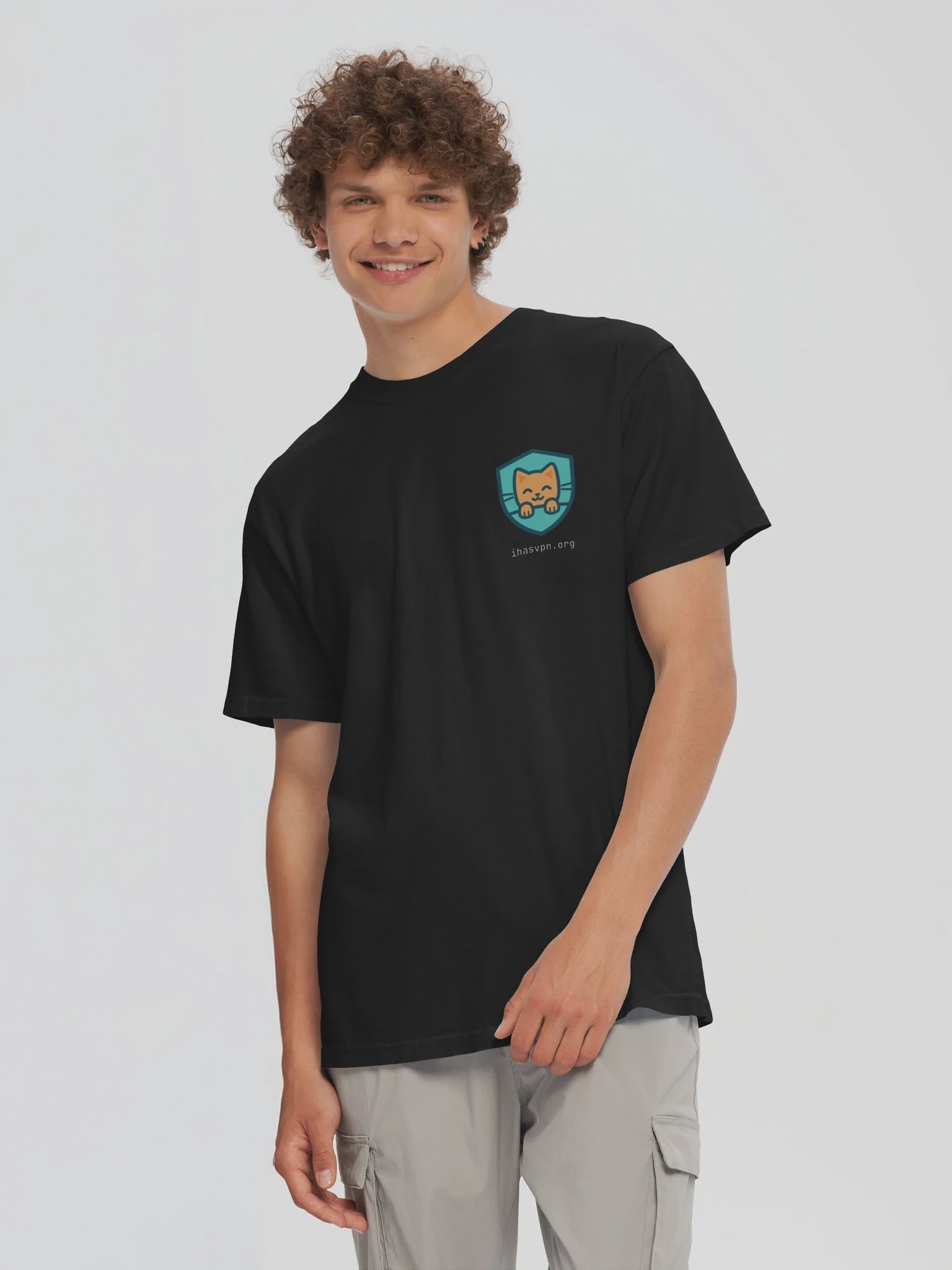 ihasvpn T-Shirt, Black, photo 5 of 6