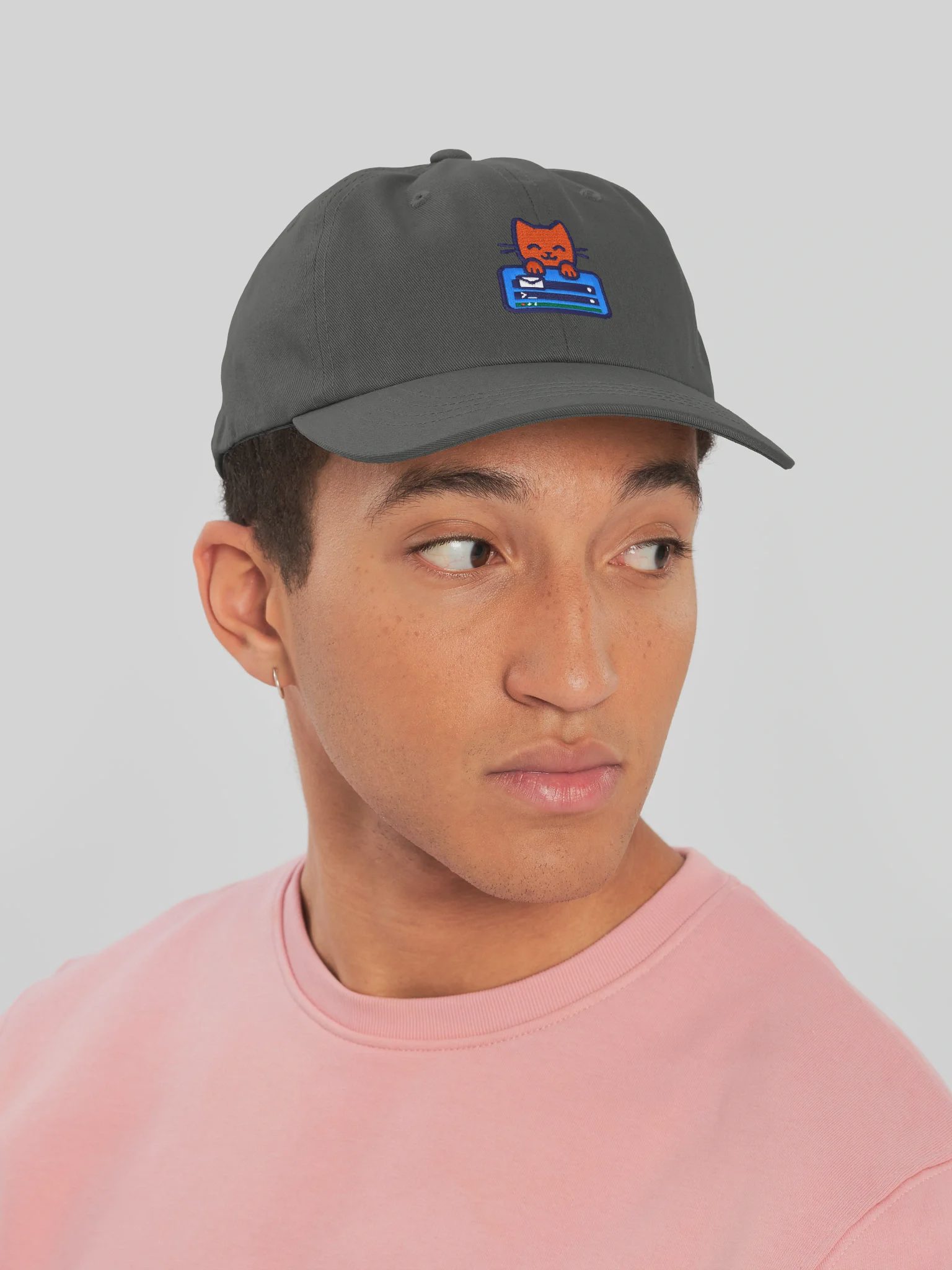 inbuxa Dad Hat, Dark Grey, photo 6 of 6