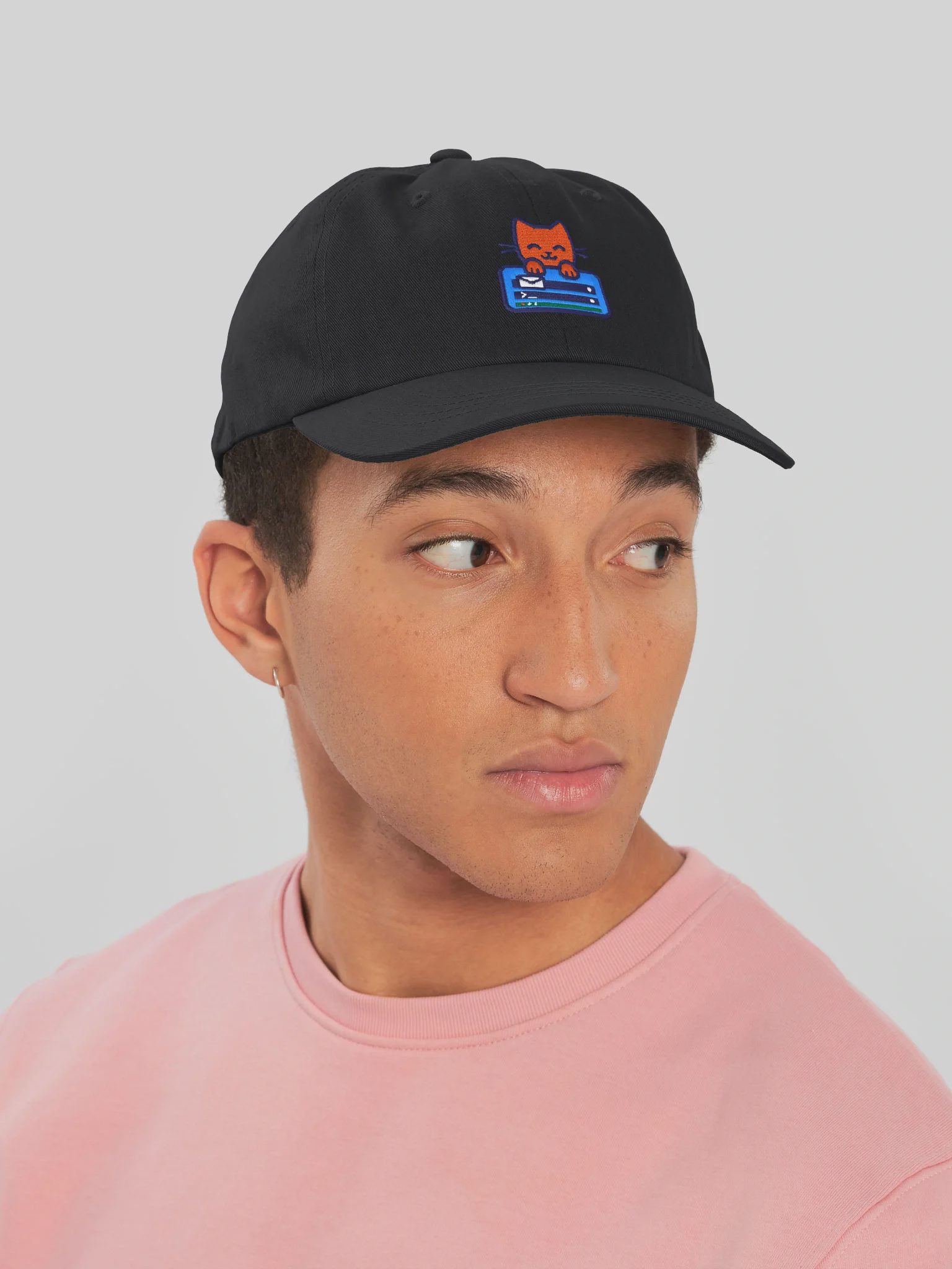 inbuxa Dad Hat, Black, photo 6 of 6