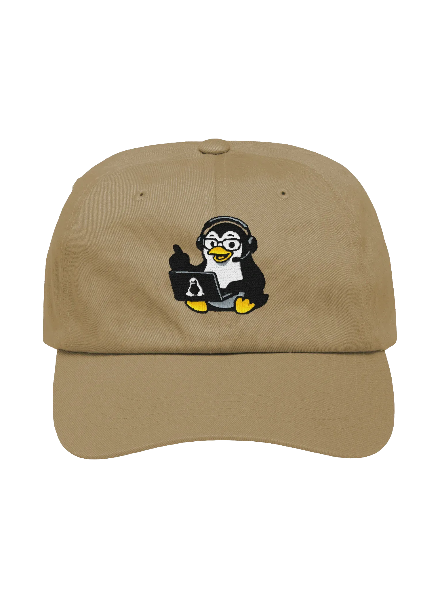 LINUXexpert Dad Hat, Khaki, photo 1 of 6