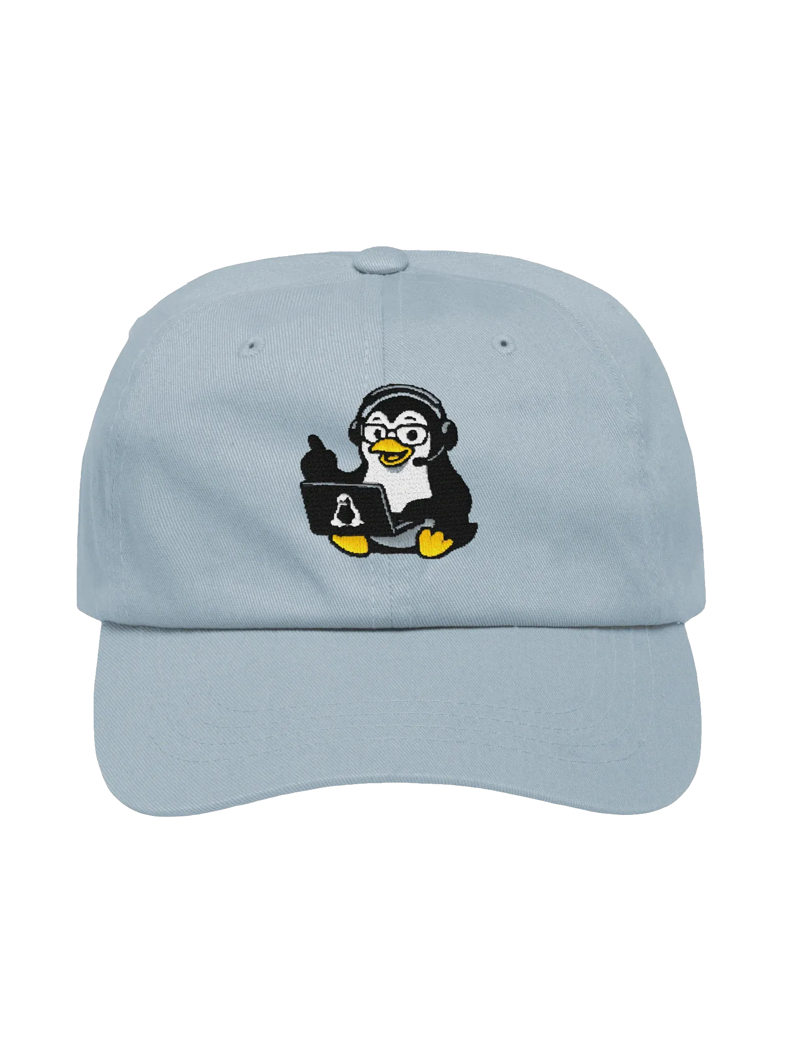 LINUXexpert Dad Hat, Light Blue, photo 1 of 6