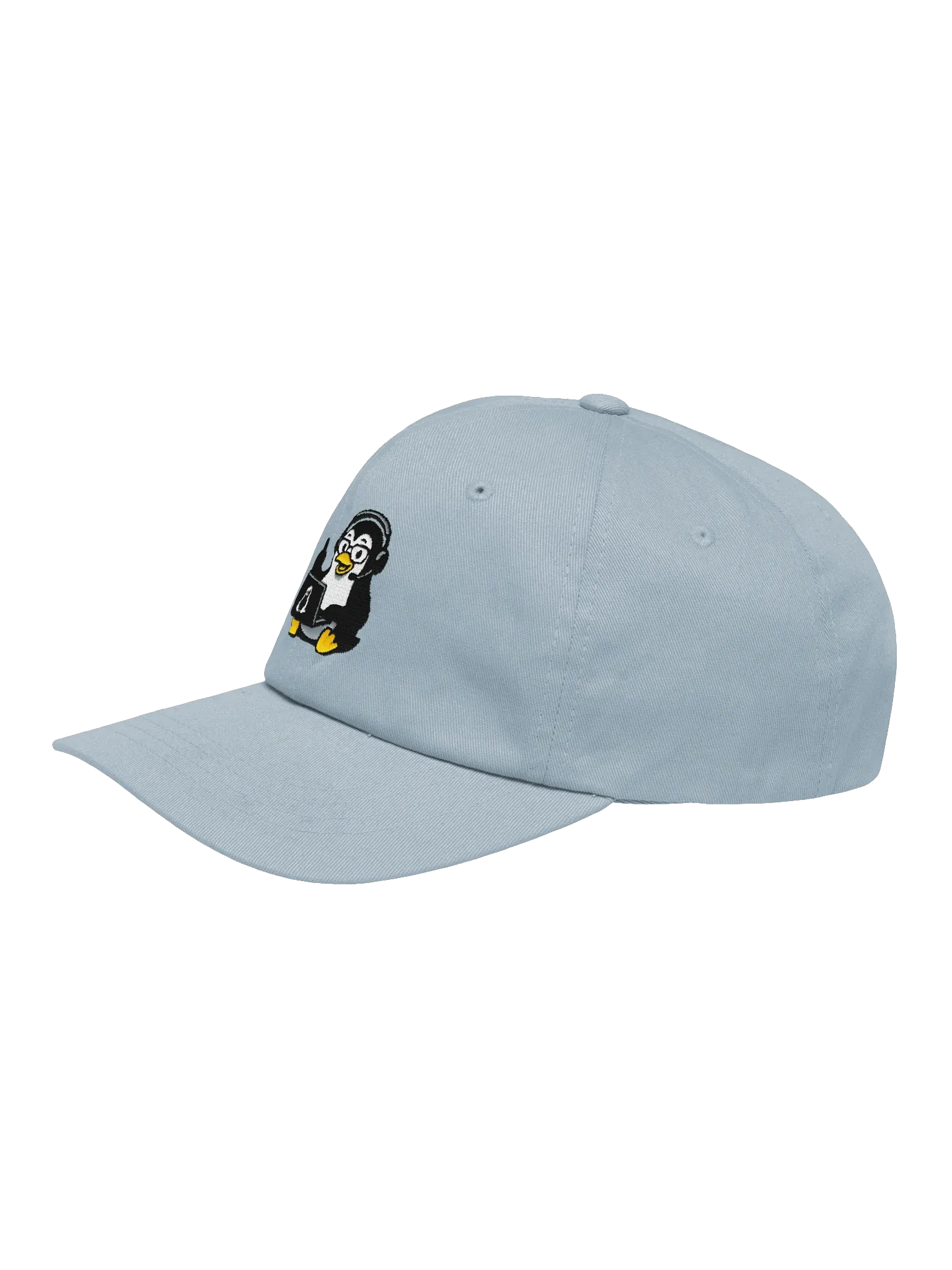 LINUXexpert Dad Hat, Light Blue, photo 3 of 6